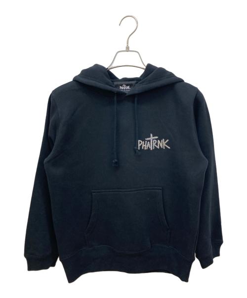 希少物！PHATRNK ブラック パーカー 中古・古着通販】PHATRNK (ファットランク) ラインストーンロゴ