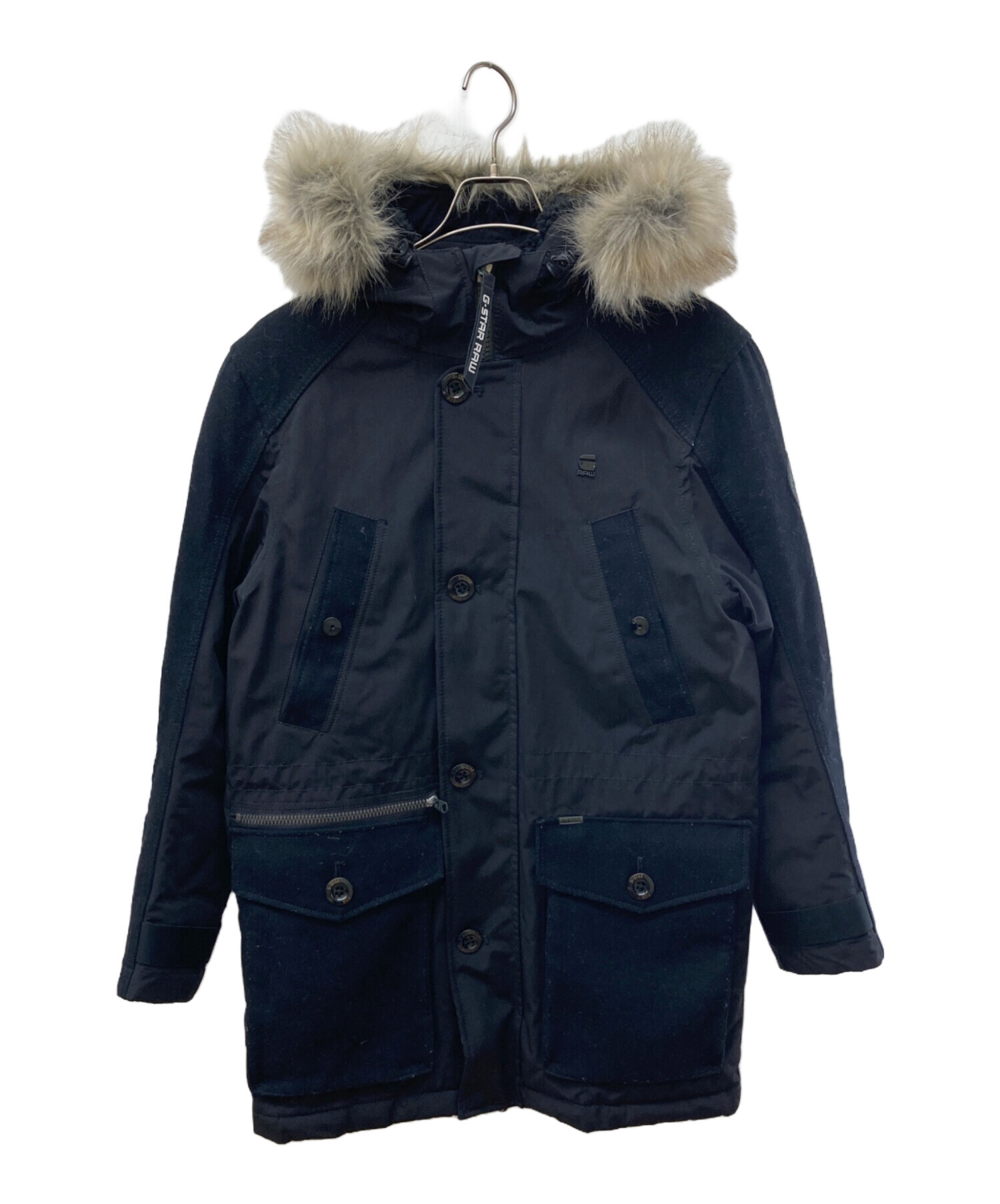 中古・古着通販】G-STAR RAW (ジースターロゥ) 切替フーデッドパデット 