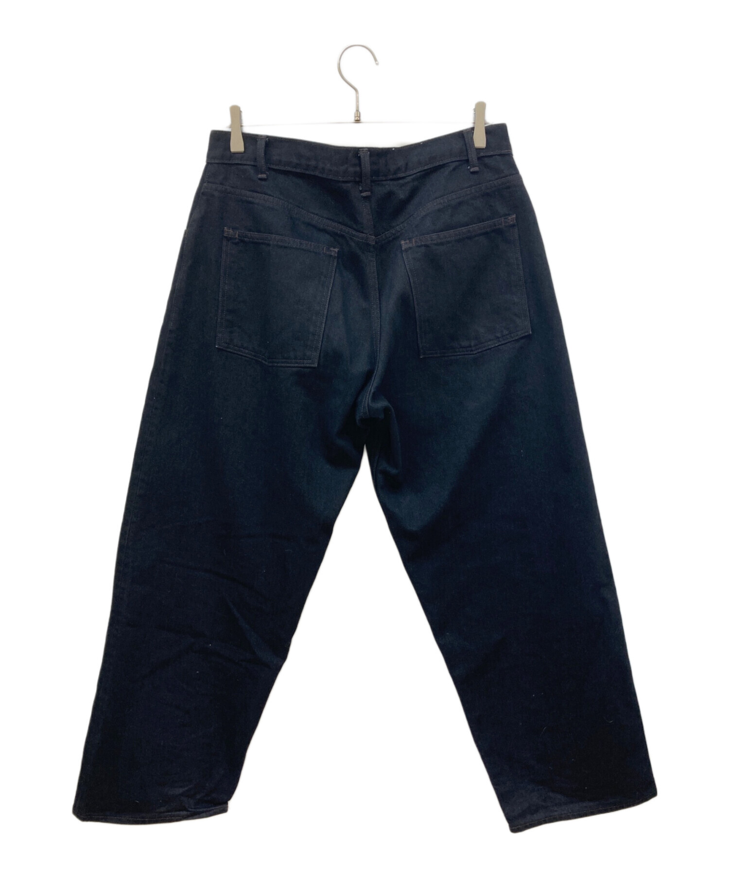 中古・古着通販】CIOTA (シオタ) デニムパンツ ブラック サイズ:83.5cm 