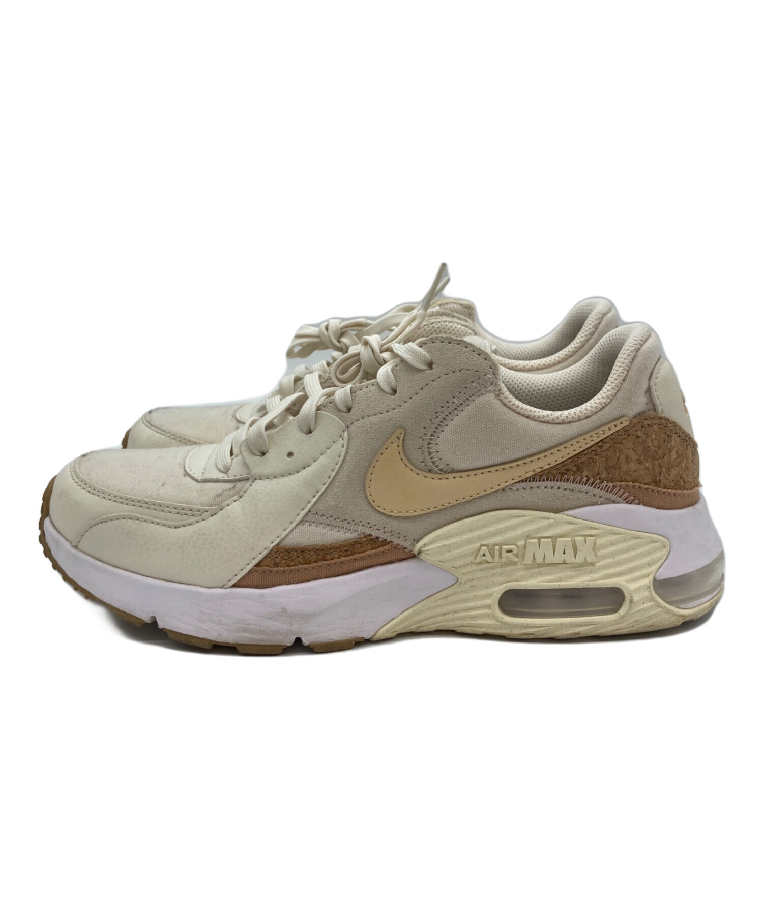 中古・古着通販】NIKE (ナイキ) AIR MAX EXCEE アイボリー サイズ:24.5 