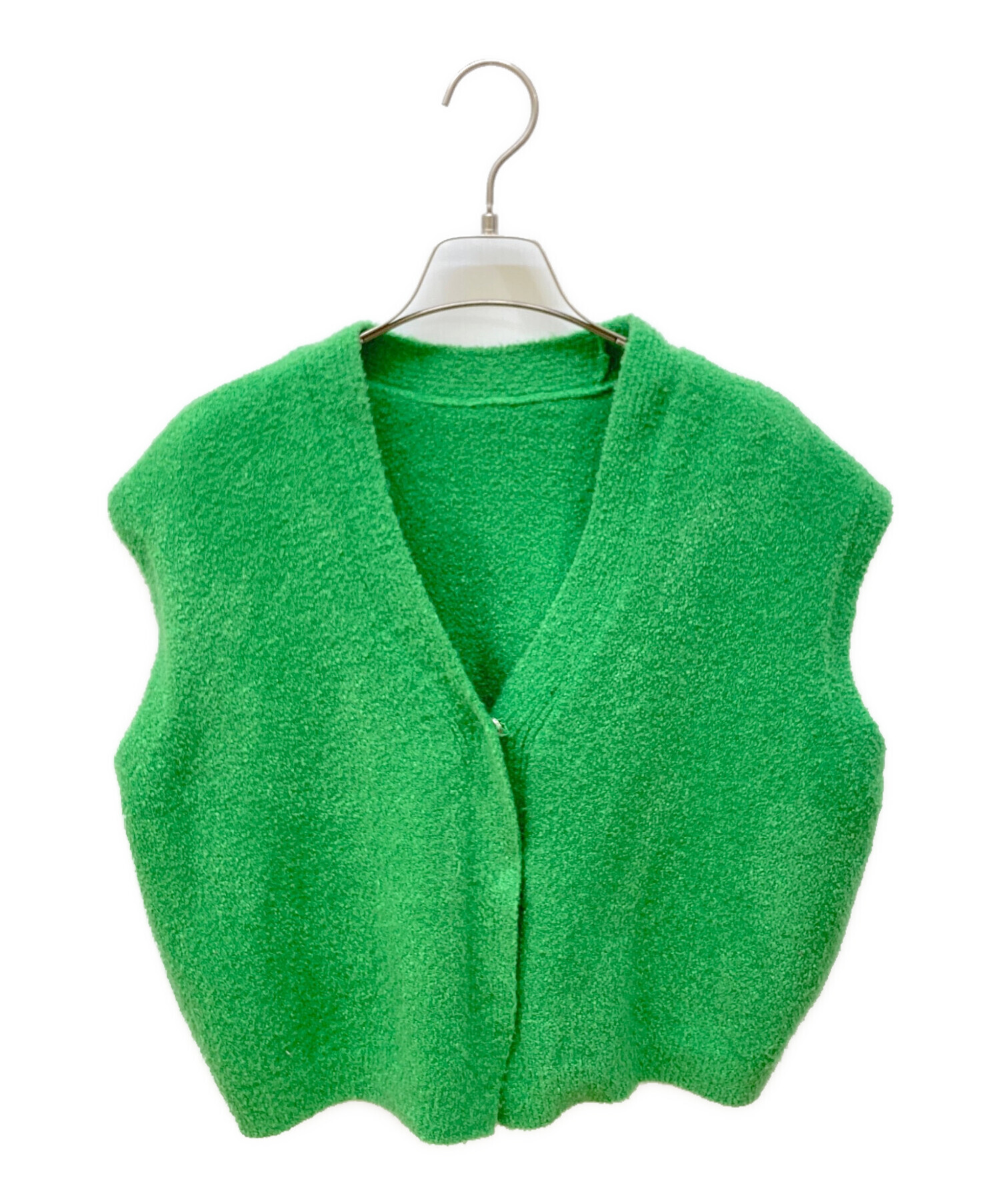 中古・古着通販】Gypsohila (ジプソフィア) ベスト グリーン サイズ