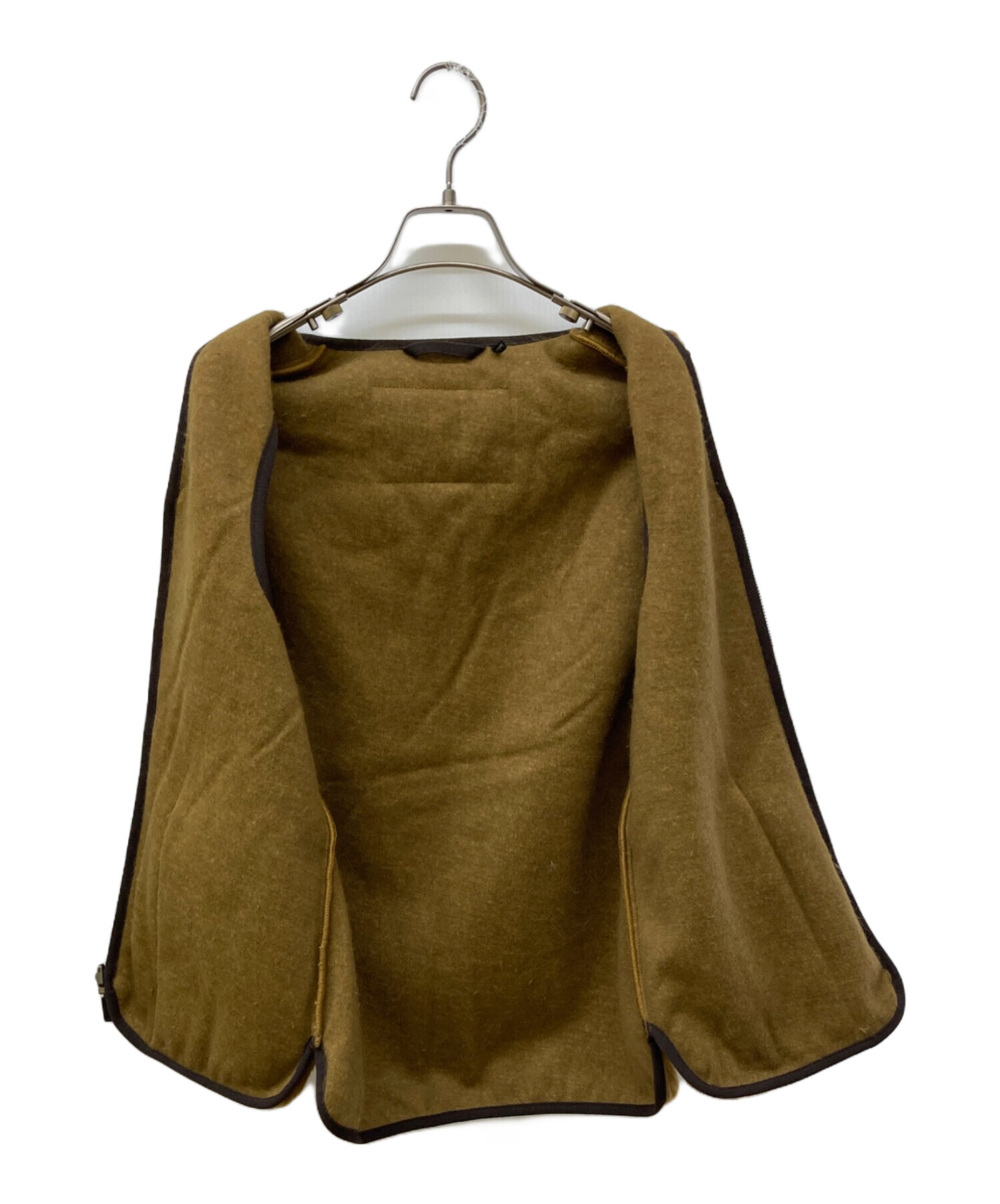 中古・古着通販】Barbour (バブアー) FUR LINER VEST ブラウン サイズ