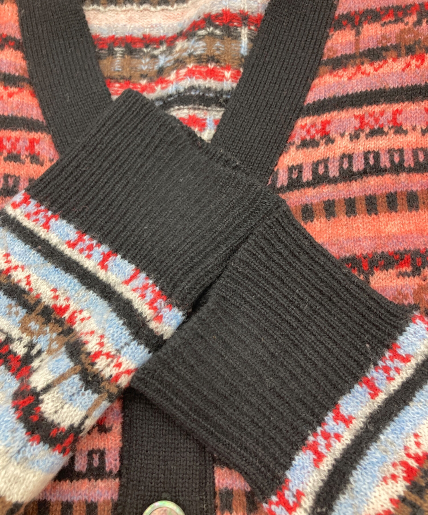 中古・古着通販】sacai (サカイ) ノルディック柄ウールニット