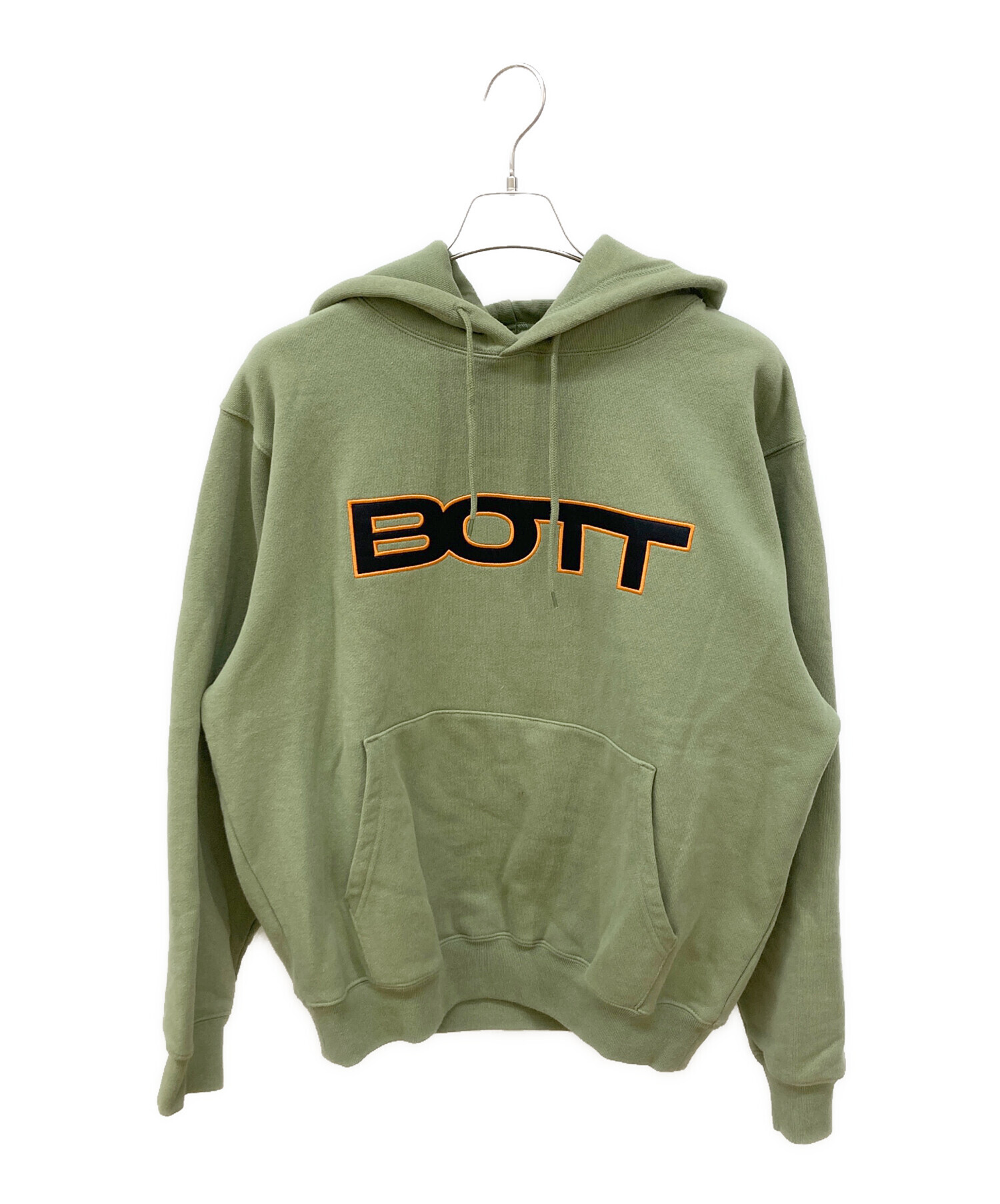 中古・古着通販】BoTT (ボット) V2 LOGO HOODIE グリーン サイズ:L 