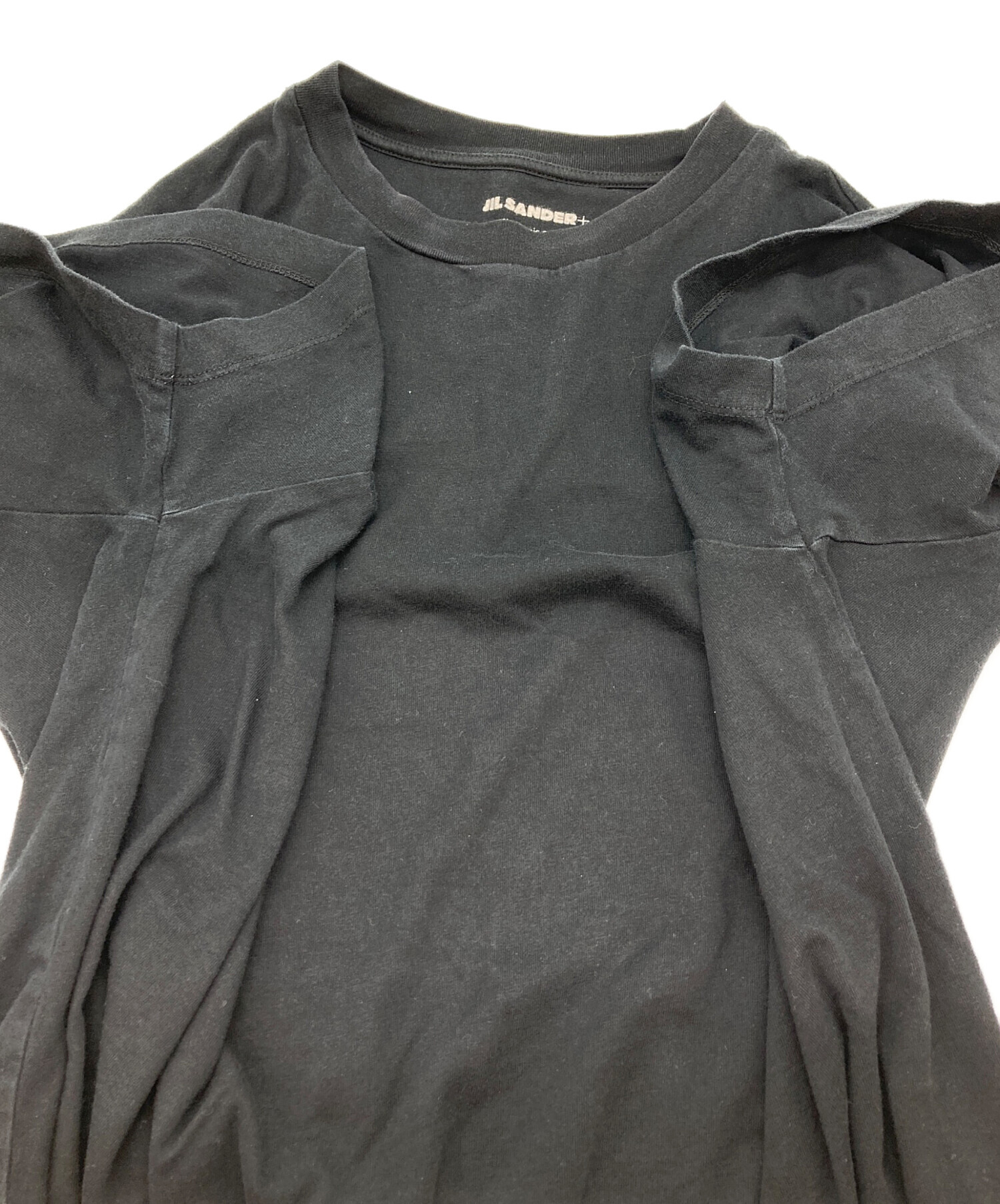 中古・古着通販】JIL SANDER (ジルサンダー) パックTシャツ ブラック 