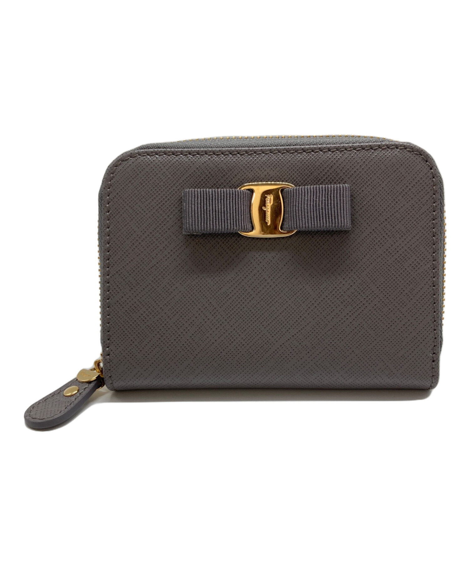 中古・古着通販】Ferragamo (フェラガモ) ラウンドコインケース ライト 