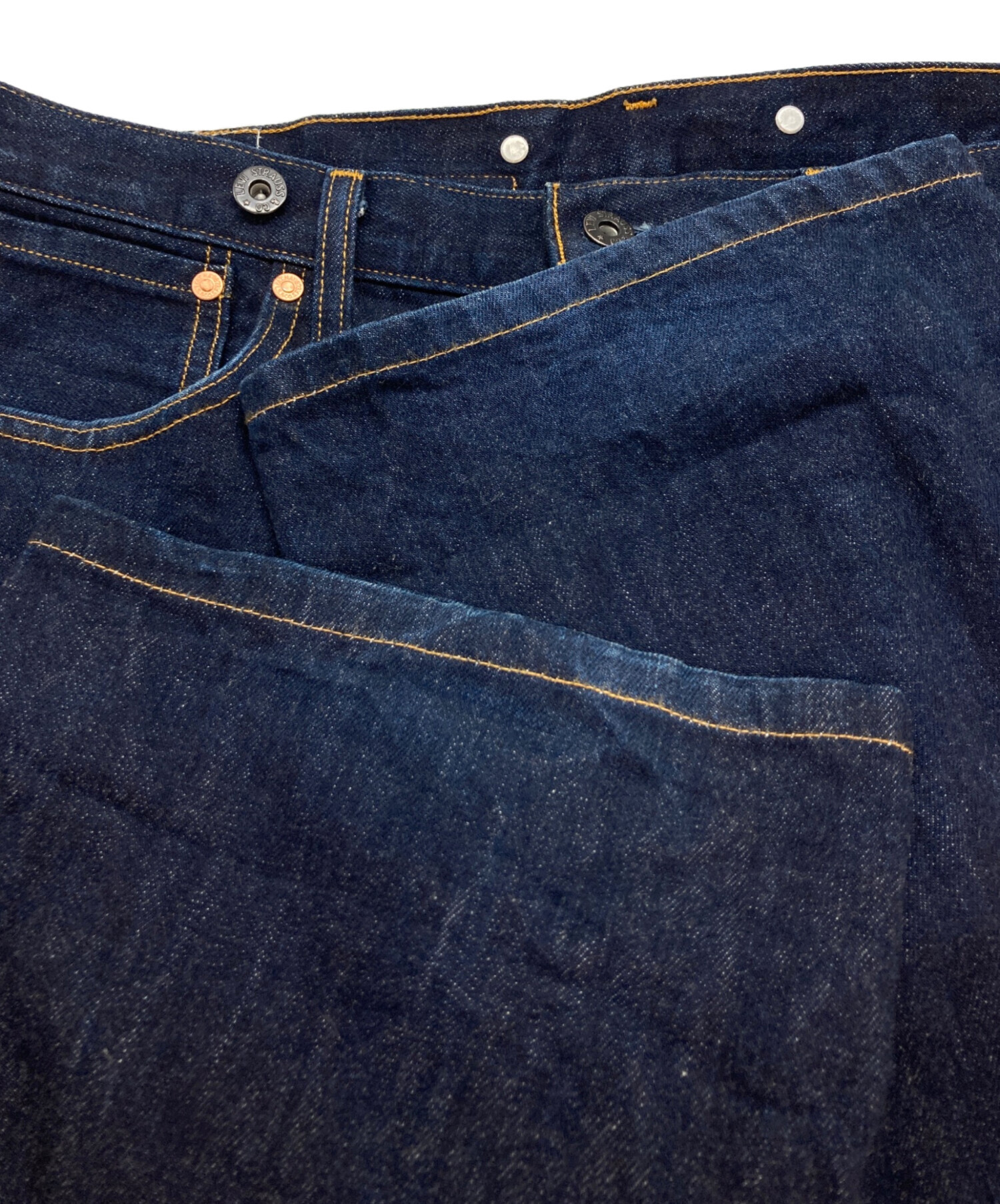 中古・古着通販】LEVI'S (リーバイス) 201復刻デニムパンツ インディゴ