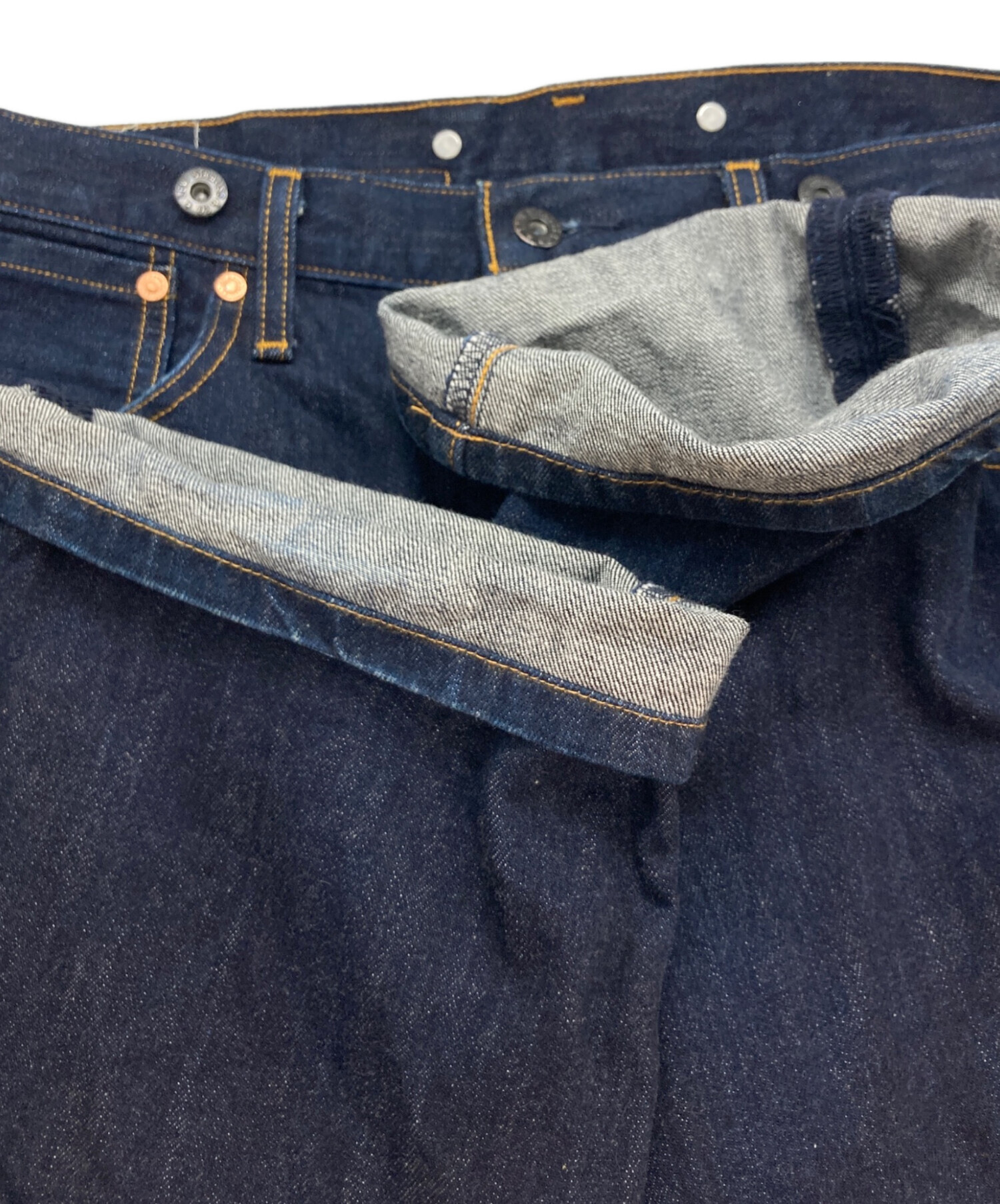 中古・古着通販】LEVI'S (リーバイス) 201復刻デニムパンツ インディゴ