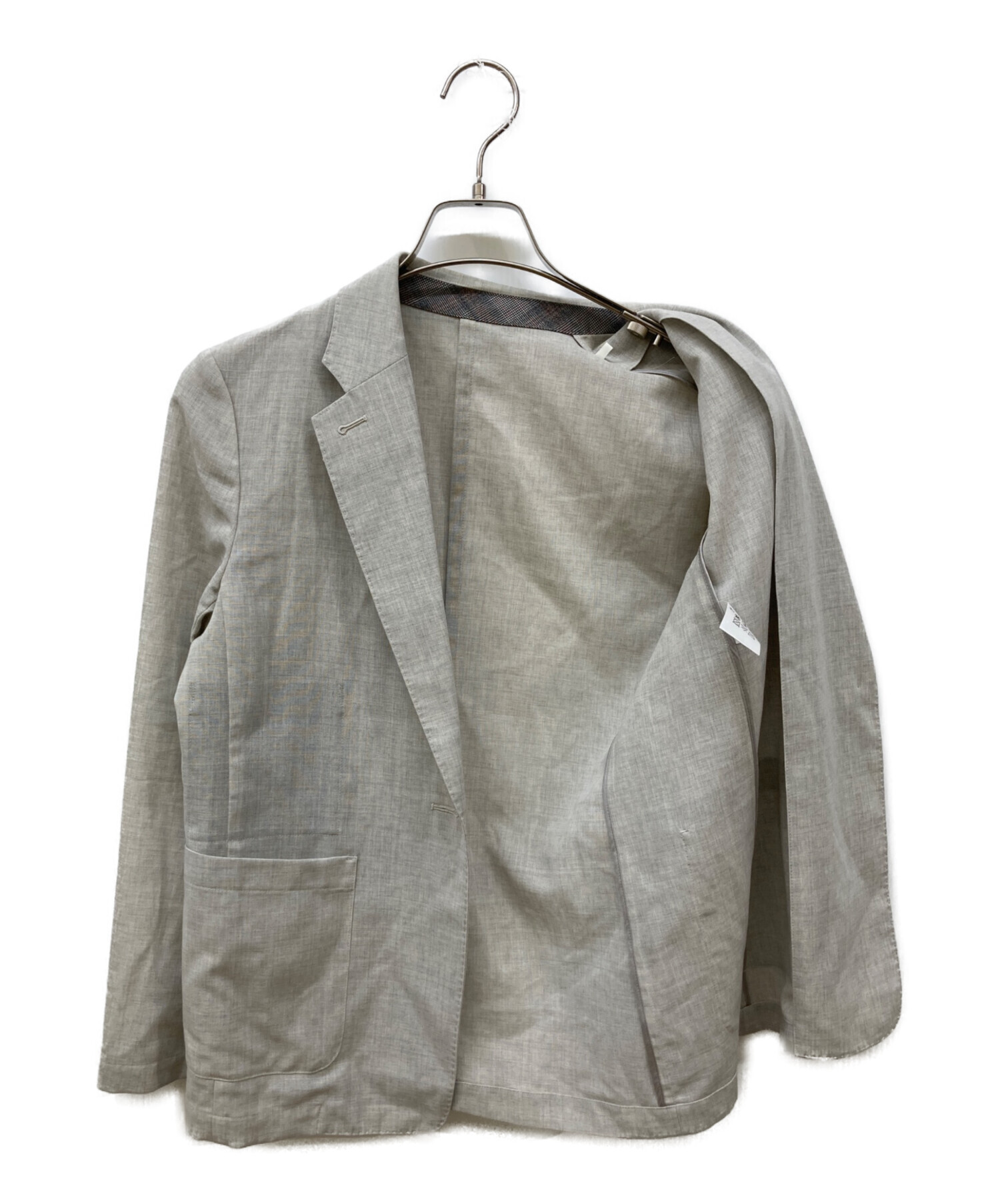 現行タグ Paul Smith ポールスミス ジャケット グレー テーラード M 中古・古着通販】Paul Smith (ポールスミス) 1Bサマーテーラード