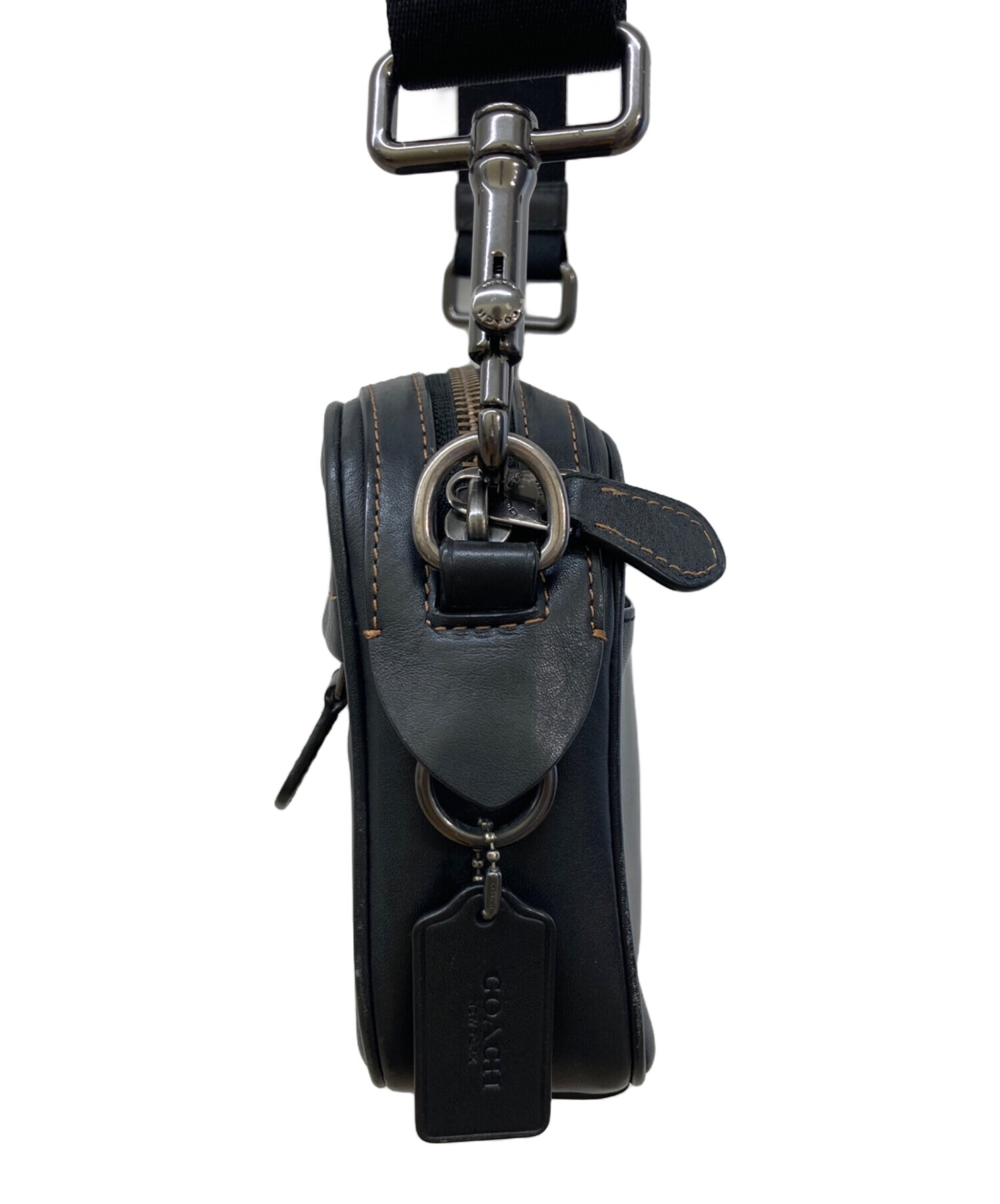 中古・古着通販】COACH (コーチ) グラハム/レザーショルダーバッグ 
