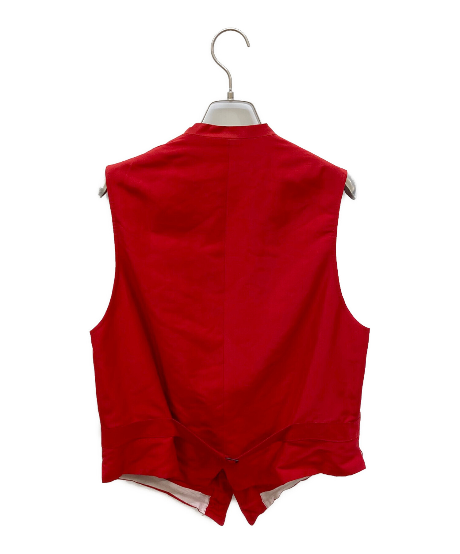 中古・古着通販】YOHJI YAMAMOTO (ヨウジヤマモト) ベスト レッド