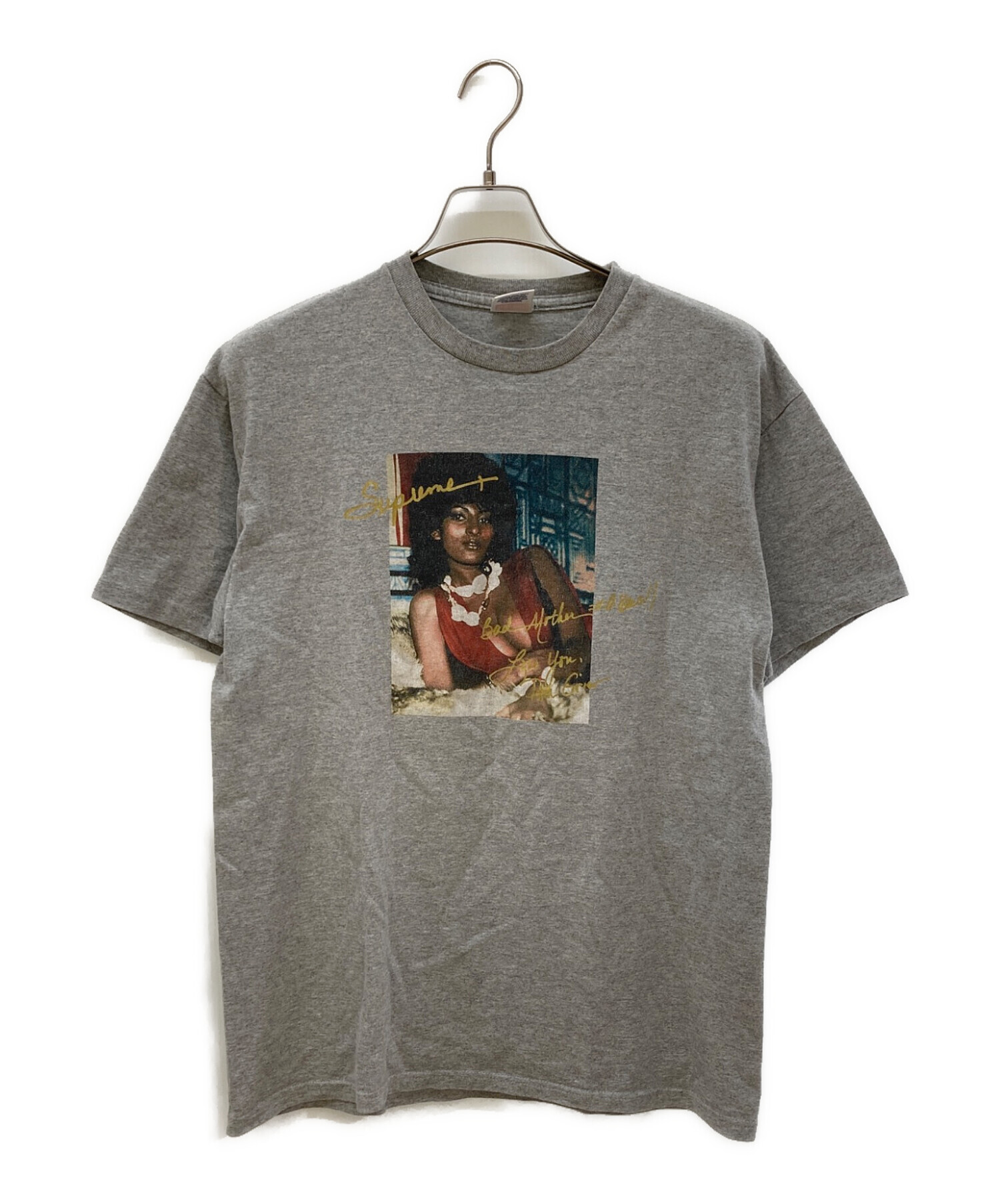 中古・古着通販】SUPREME (シュプリーム) Tシャツ グレー サイズ:L 