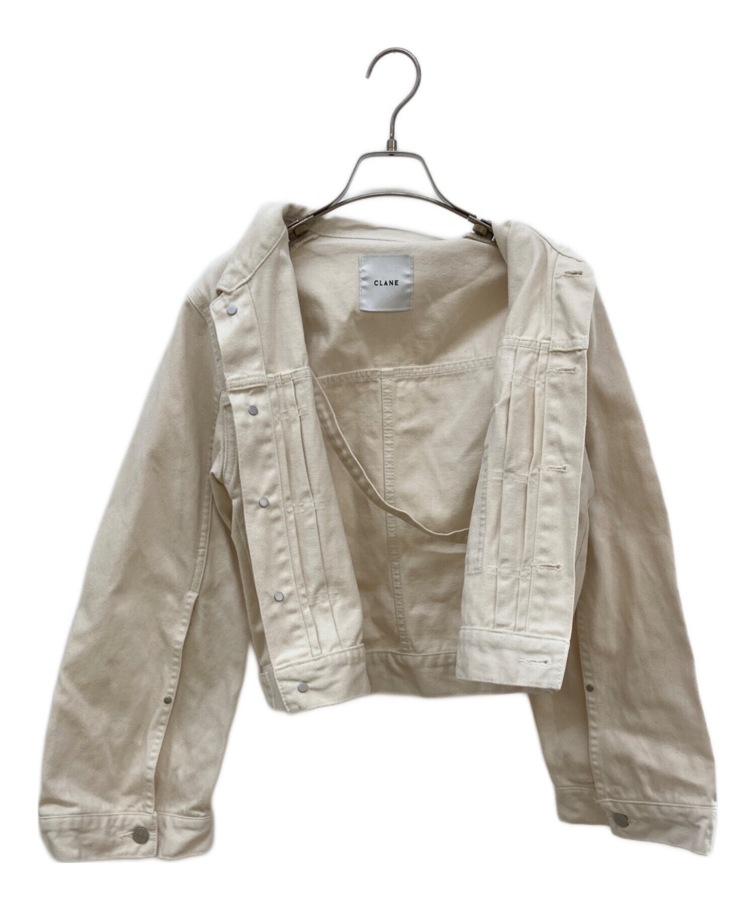 中古・古着通販】CLANE (クラネ) ベルスリーブ コンパクト デニム 