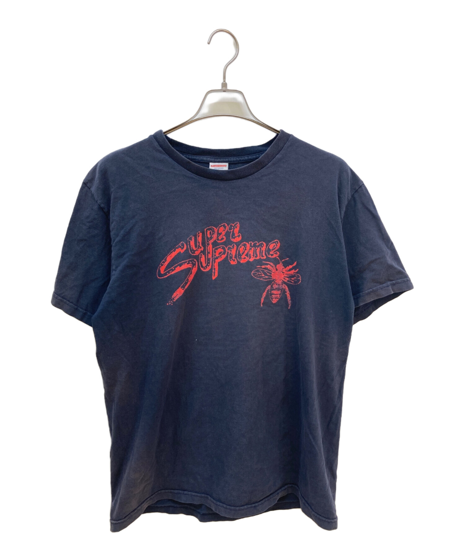 中古・古着通販】SUPREME (シュプリーム) Tシャツ ネイビー サイズ:L 