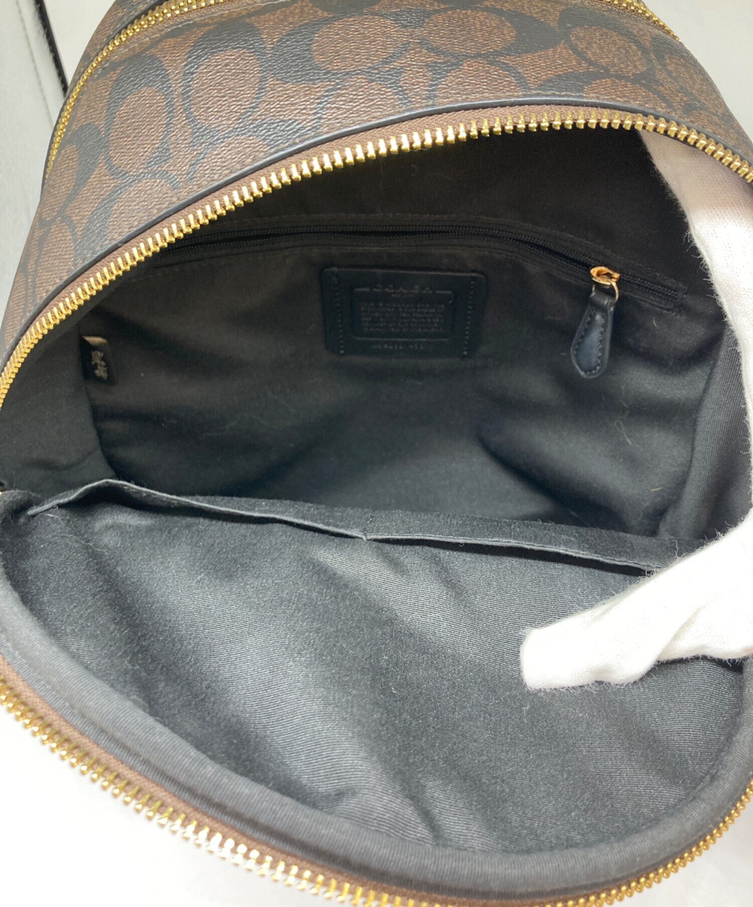 中古・古着通販】COACH (コーチ) リュック ブラウン｜ブランド・古着