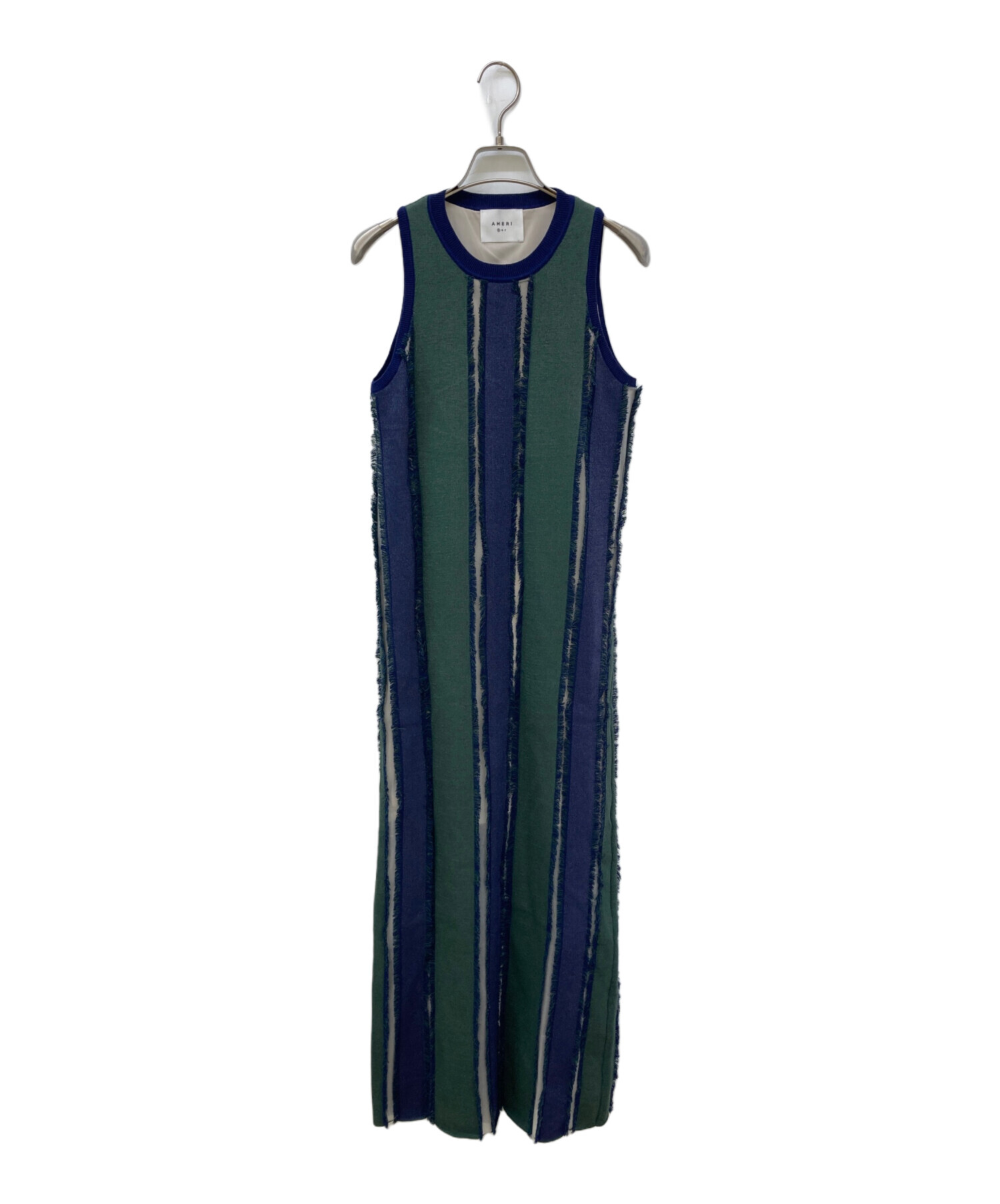 中古・古着通販】AMERI (アメリ) MULTI STRIPE JACQUARD DRESS 中古・古着通販】AMERI (アメリ) MULTI STRIPE JACQUARD DRESS