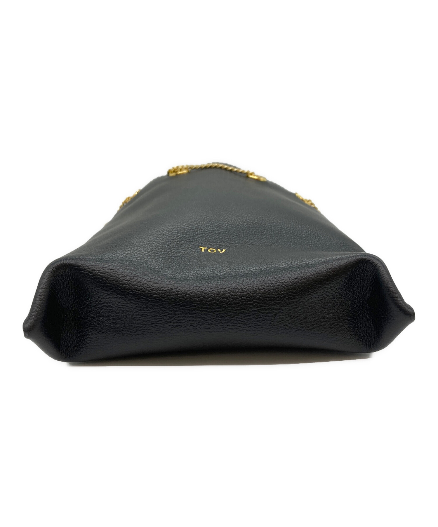 中古・古着通販】tov (トーヴ) DRST/チェーンハンドバッグ ブラック 