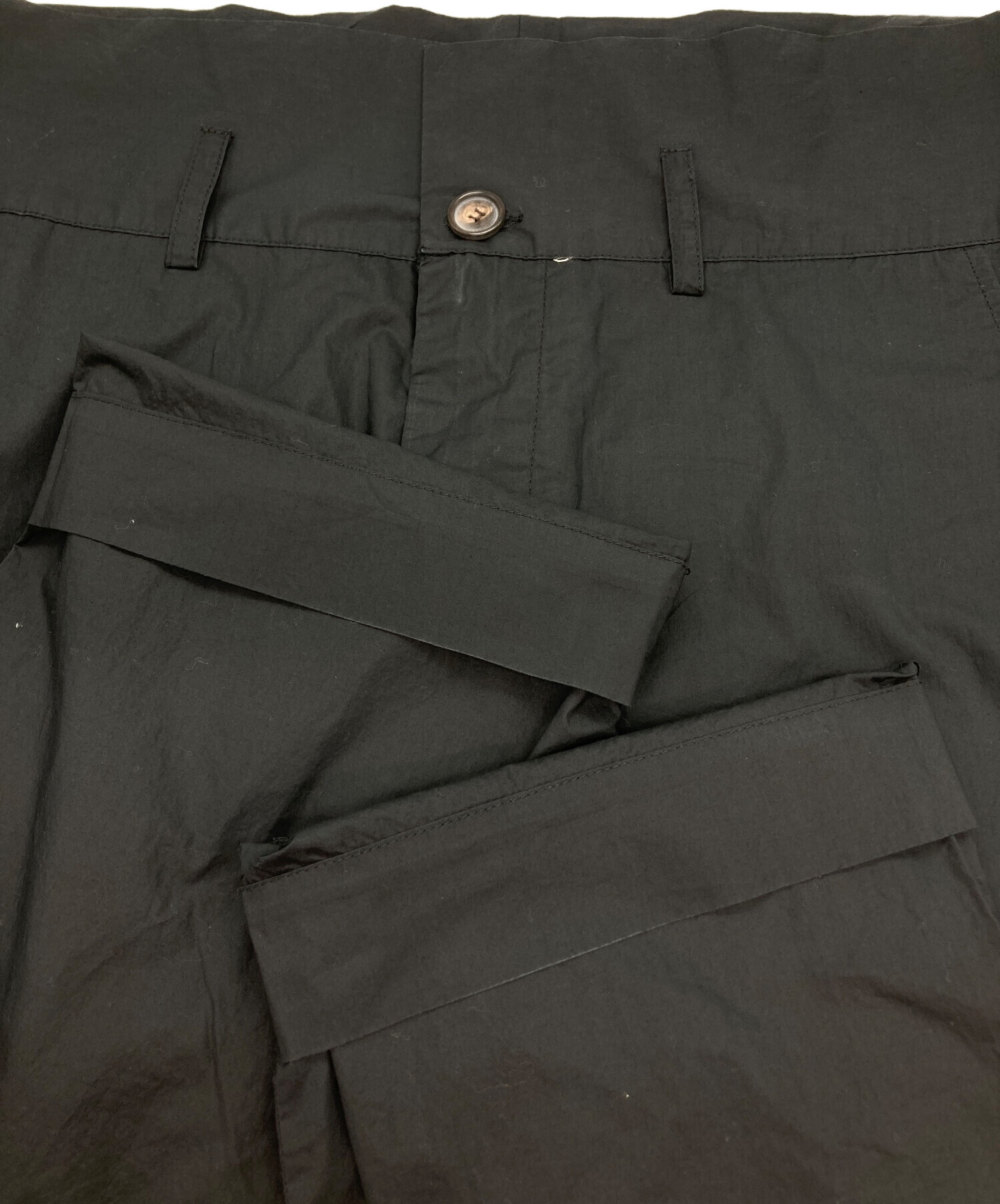 中古・古着通販】Plan C (プランシー) クロップドパンツ ブラック