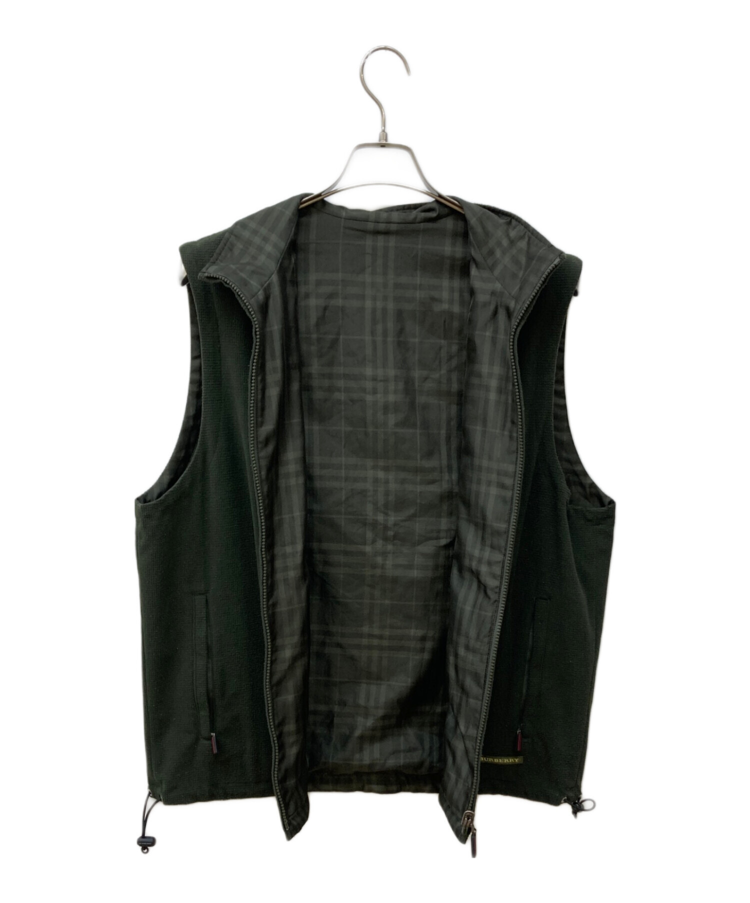 バーバリーベスト　ゴルフベスト 中古・古着通販】BURBERRY GOLF (バーバリーゴルフ) リバーシブル