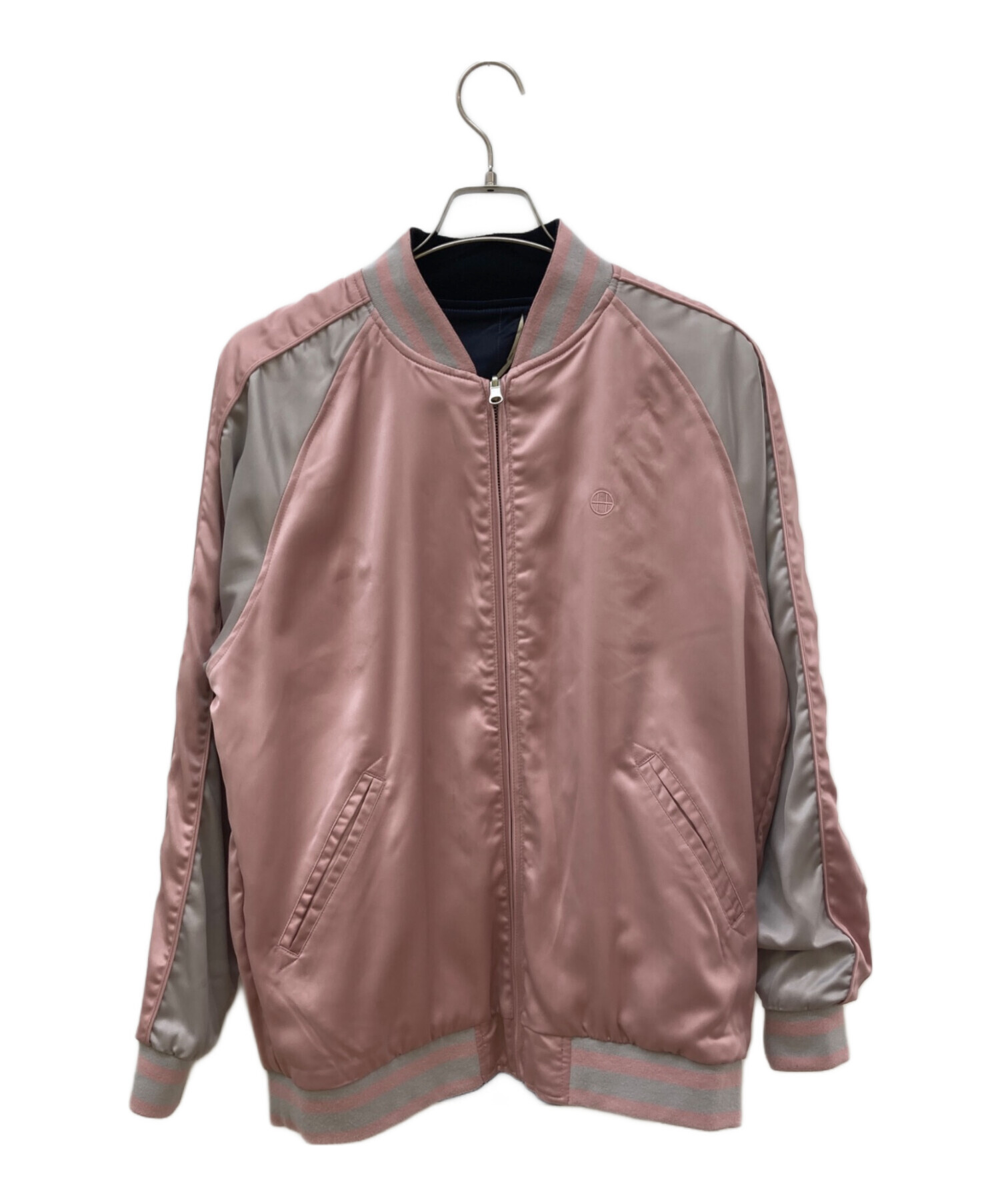 中古・古着通販】HUF (ハフ) リバーシブルブルゾン ブラック サイズ:L 