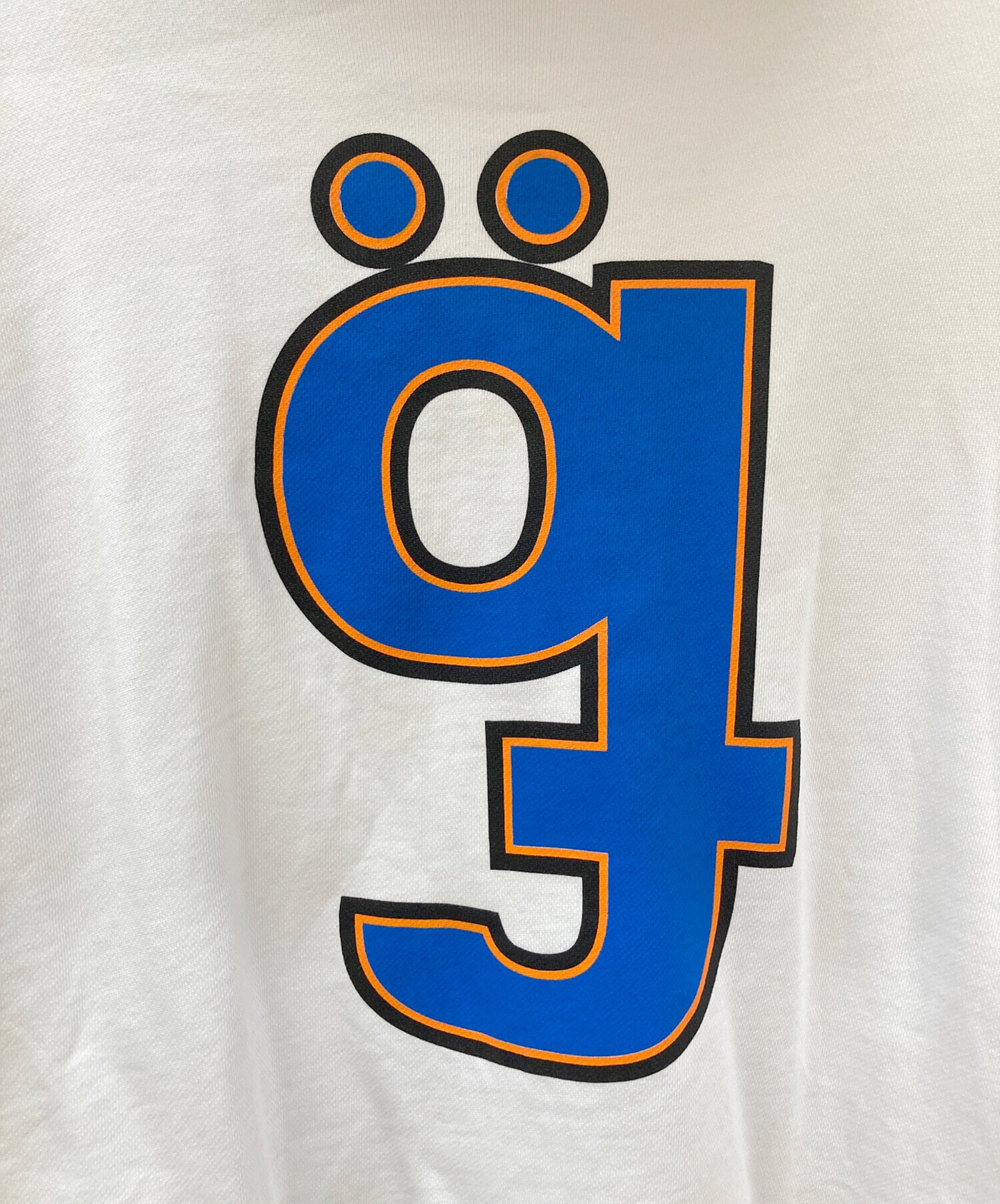 中古・古着通販】GOLF WANG (ゴルフワン) プリントパーカー ホワイト