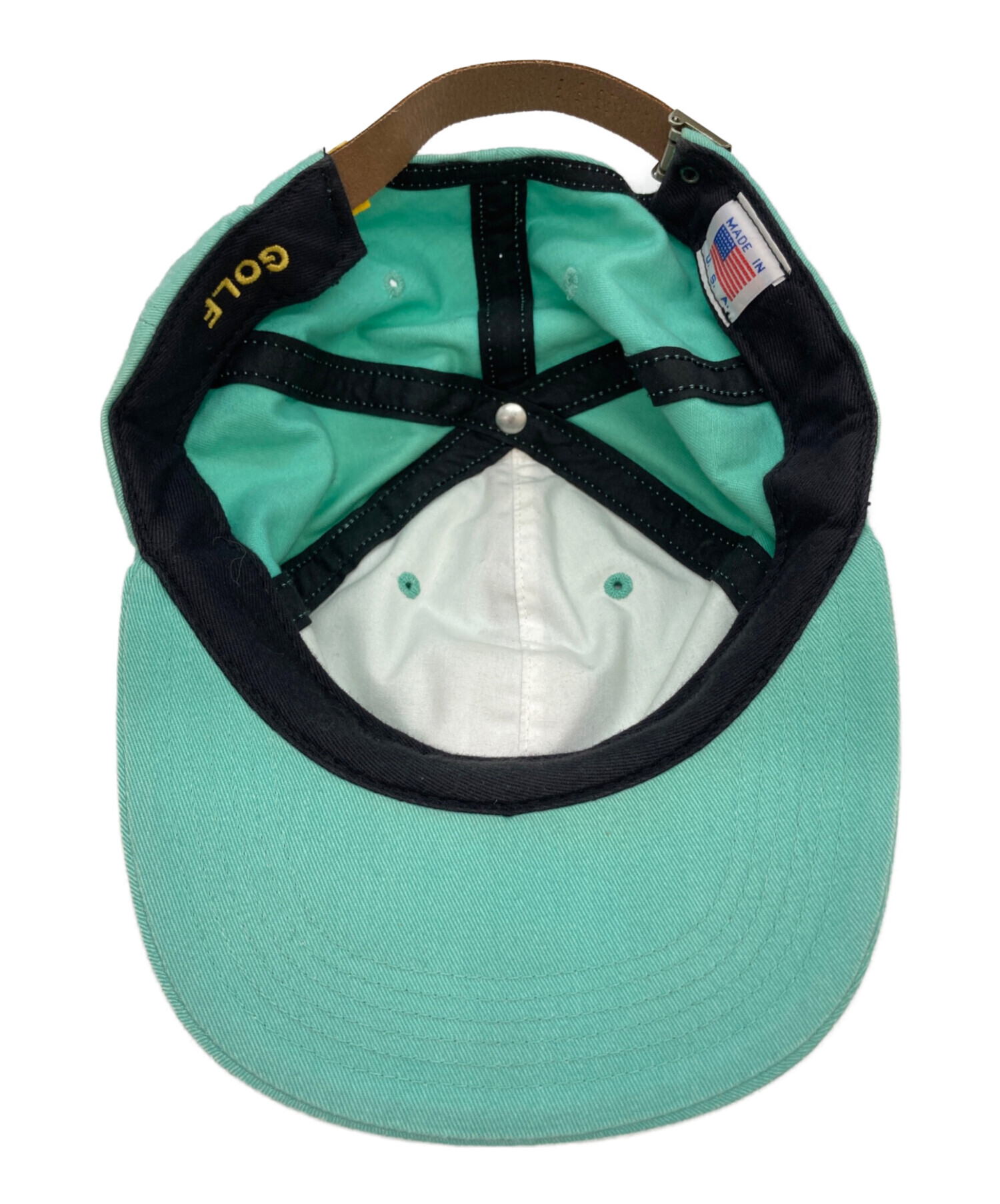 中古・古着通販】GOLF WANG (ゴルフワン) Gロゴキャップ グリーン