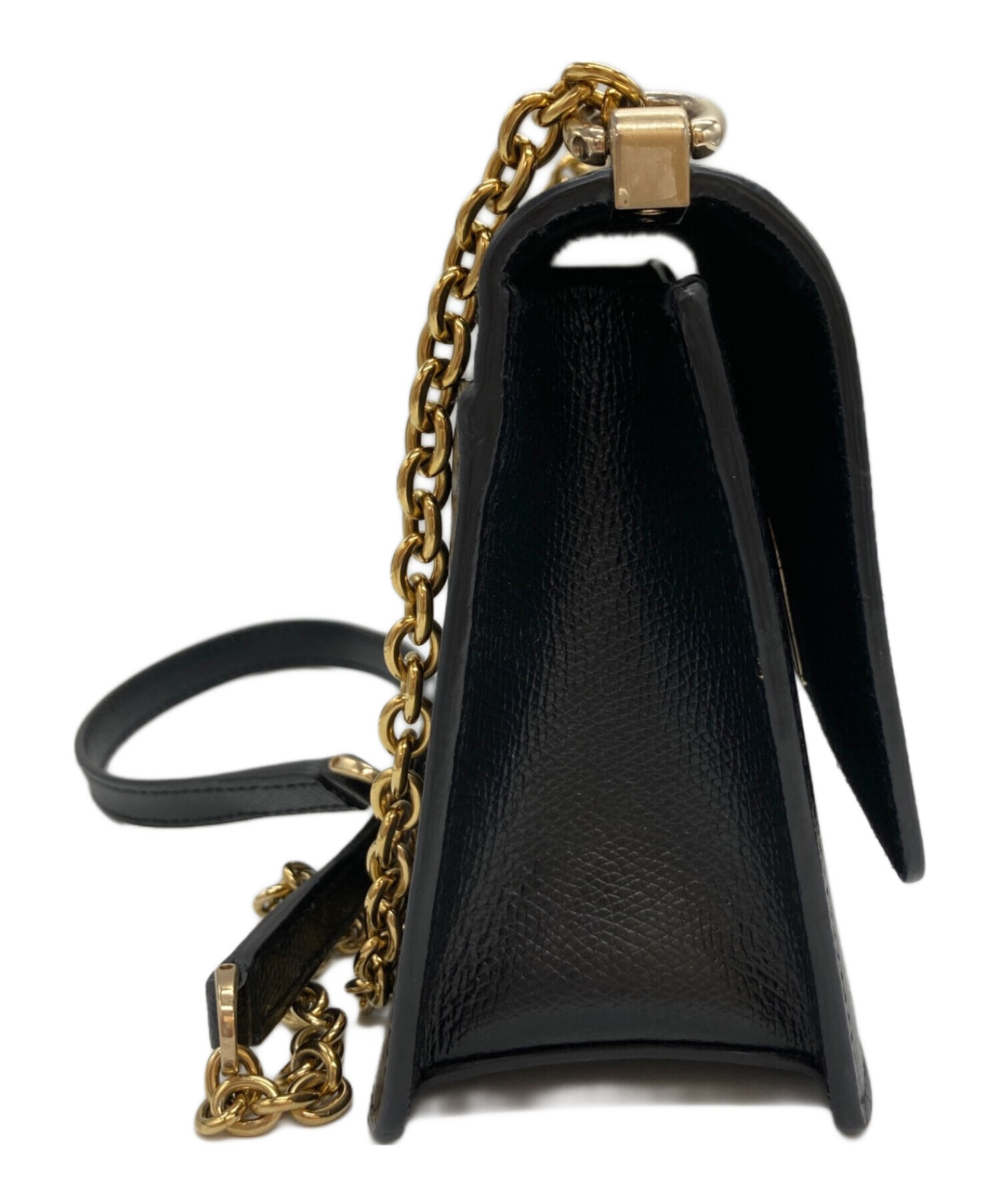 中古・古着通販】FURLA (フルラ) ショルダーバッグ ブラック｜ブランド