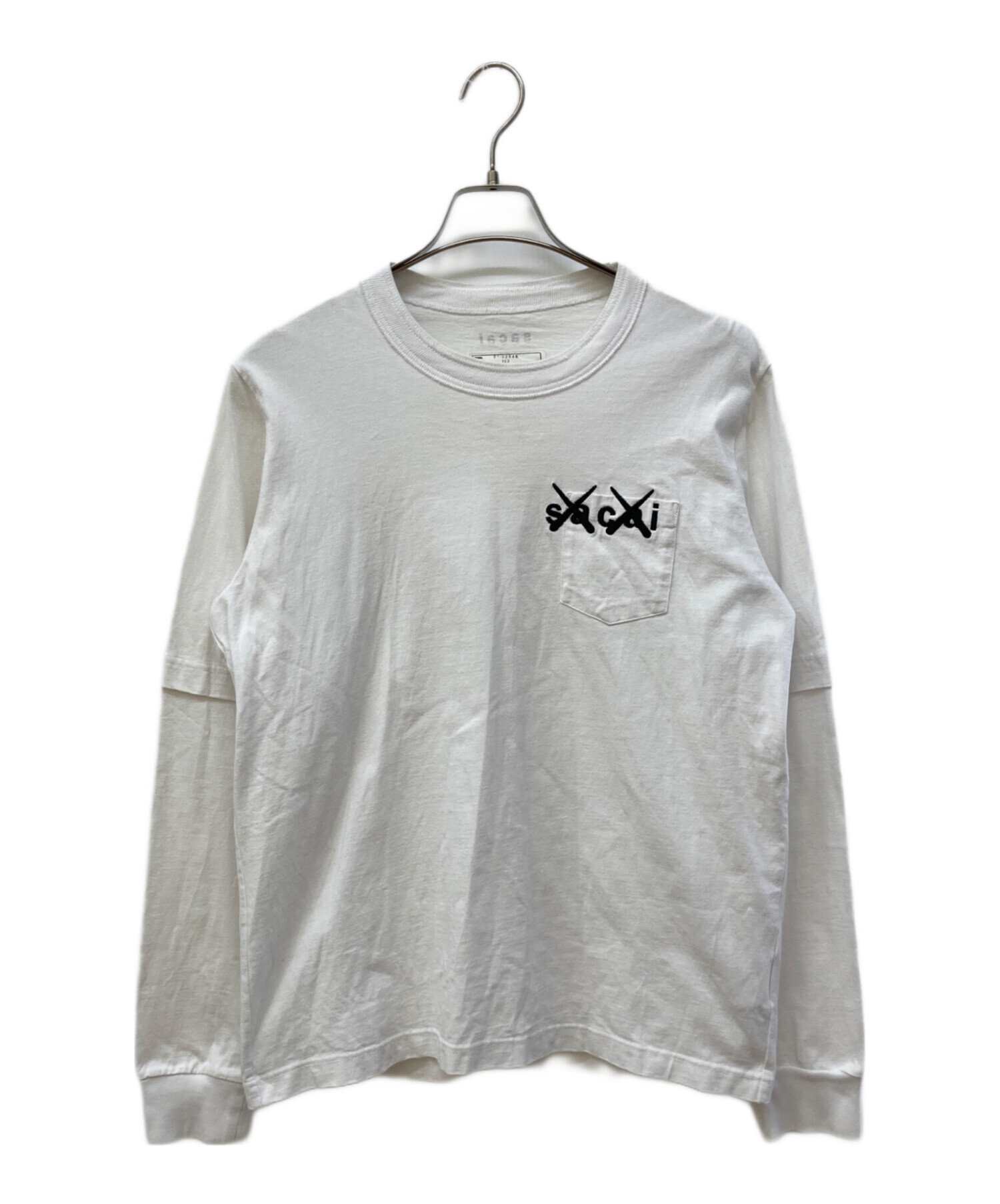 中古・古着通販】sacai (サカイ) Embroidery Long Sleeve ホワイト