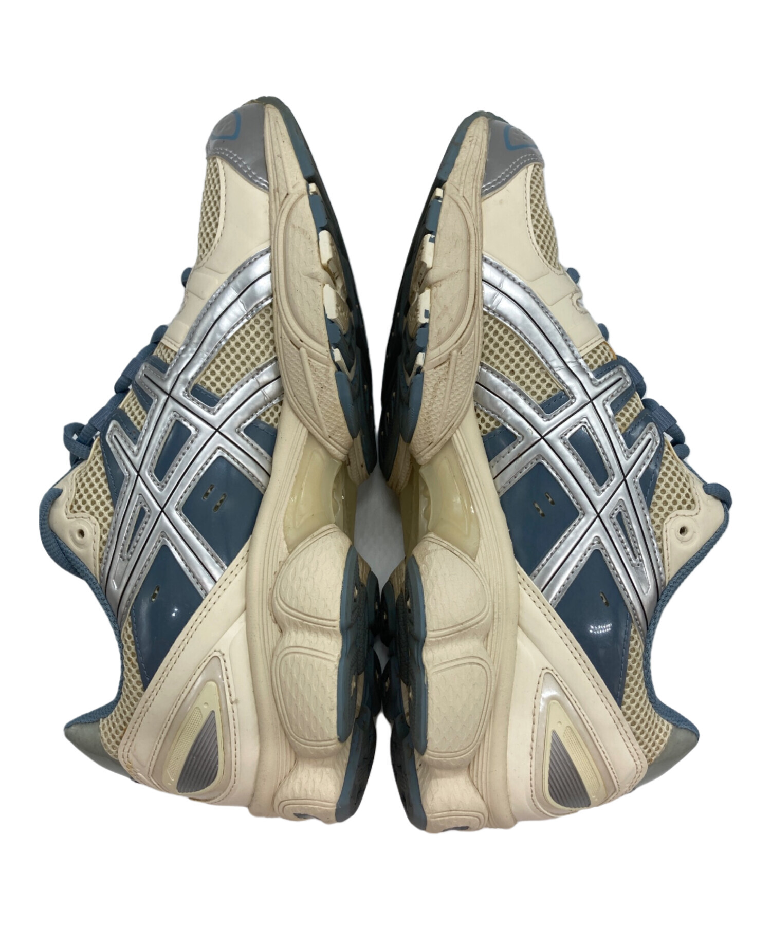 中古・古着通販】asics (アシックス) GEL-NIMBUS 9 アイボリー×ブルー