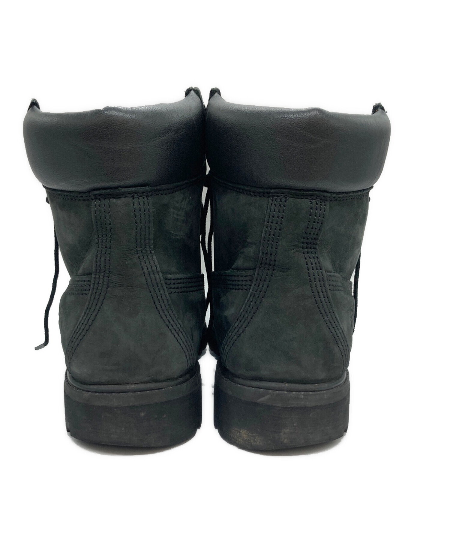 [美品]ティンバーランドTimberlandブーツ25.5黒ヌバックおまけ付き 中古・古着通販】Timberland (ティンバーランド) ブーツ