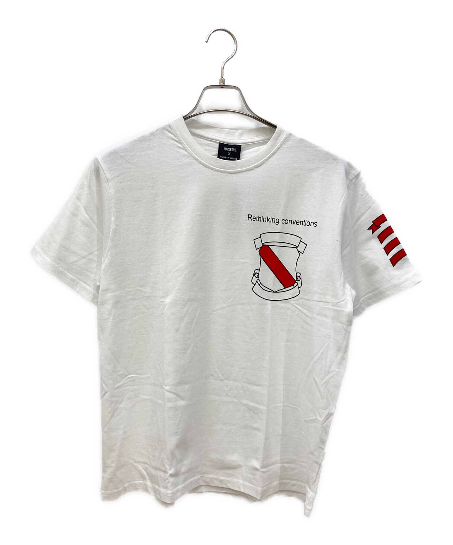 Marlboro×Number(N)ine 限定コラボTシャツホワイト 中古・古着通販】NUMBER (N)INE (ナンバーナイン) Marlboro (マルボロ