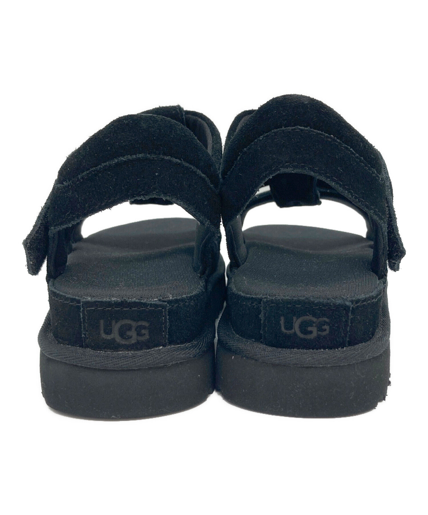 中古・古着通販】UGG (アグ) スウェードプラットフォームサンダル