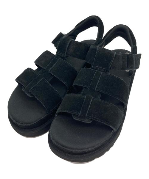 中古・古着通販】UGG (アグ) スウェードプラットフォームサンダル
