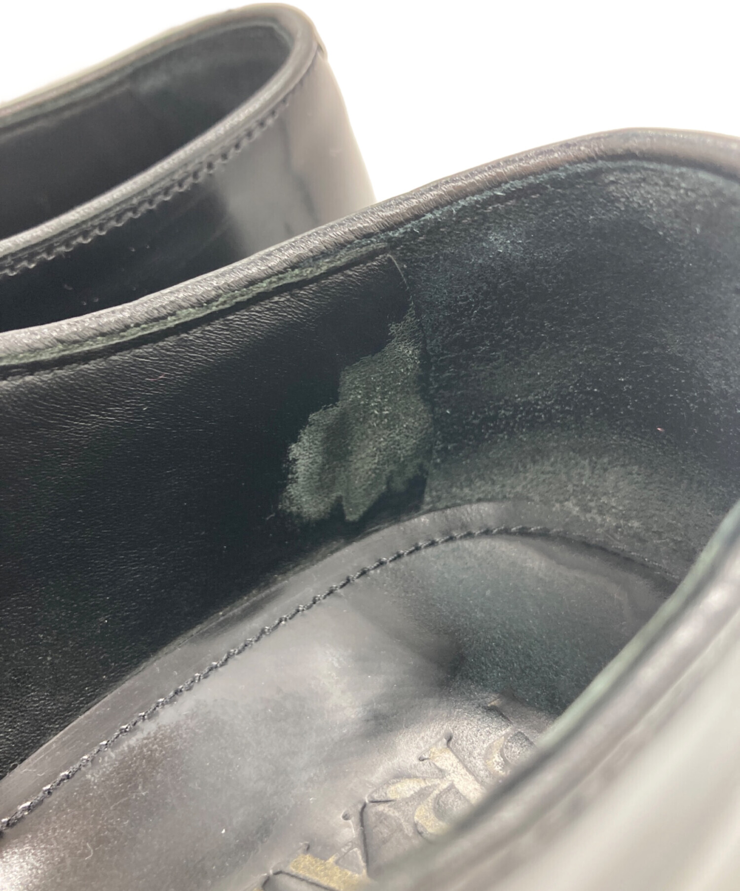 中古・古着通販】PRADA (プラダ) プレーントゥシューズ ブラック