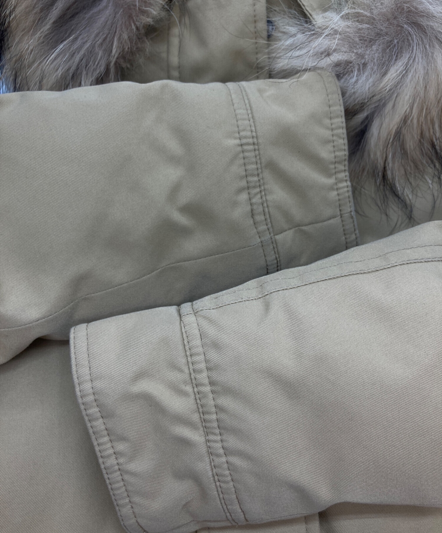 中古・古着通販】Pyrenex (ピレネックス) ダウンコート ベージュ 