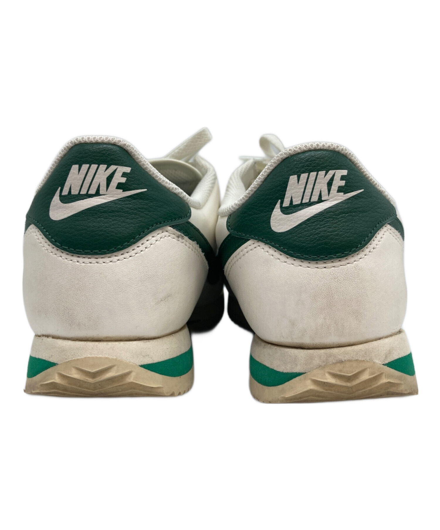 中古・古着通販】NIKE (ナイキ) スニーカー ホワイト×グリーン サイズ