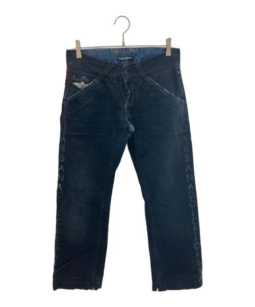 新品タグ付き DOLCE&GABBANA ロゴタグ&ワッペン付き デニム 中古・古着通販】DOLCE & GABBANA (ドルチェ＆ガッバーナ) ワッペン
