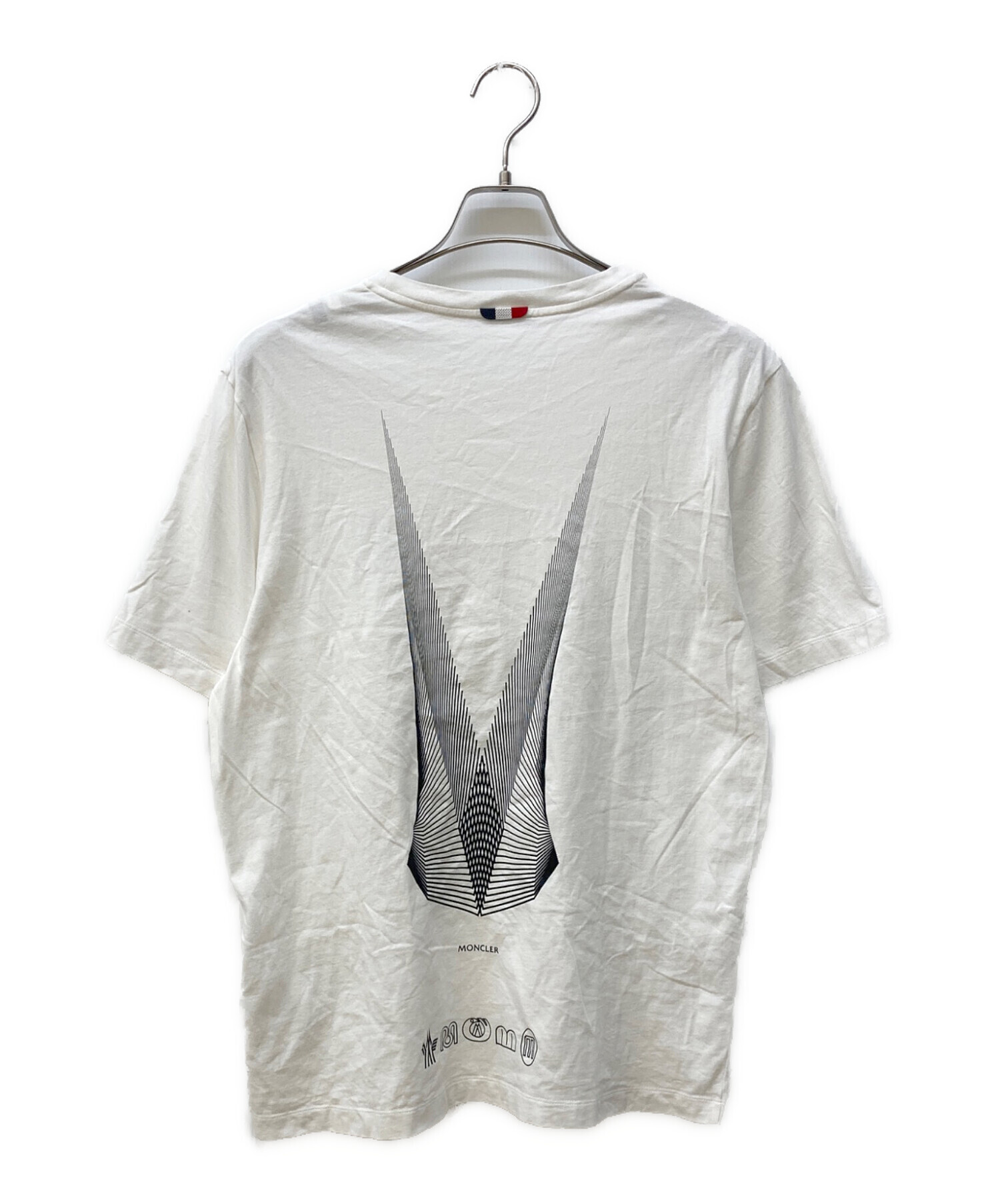 中古・古着通販】MONCLER (モンクレール) バックプリントラバー