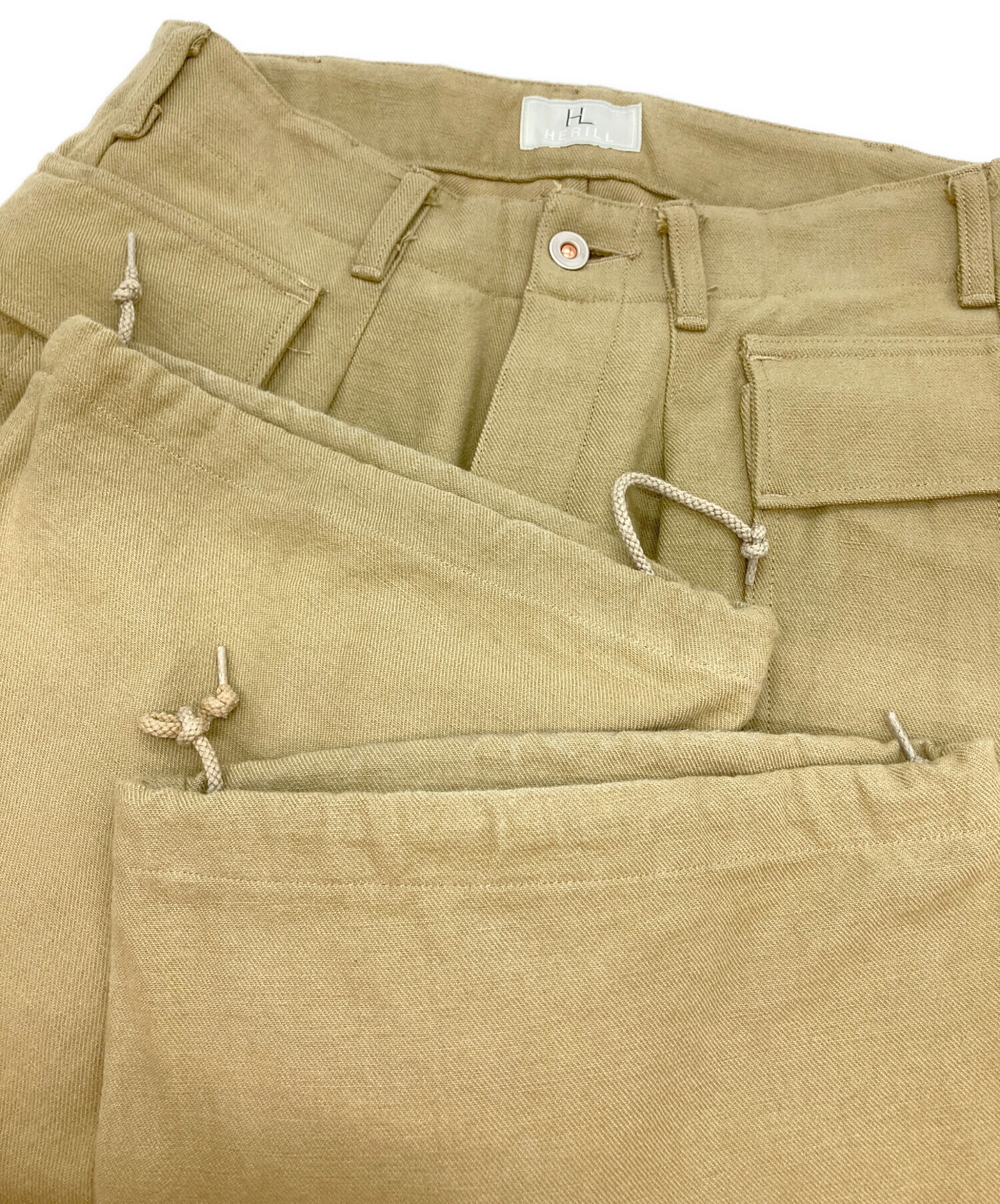 中古・古着通販】HERILL (ヘリル) Denim Cargopants/カーゴパンツ