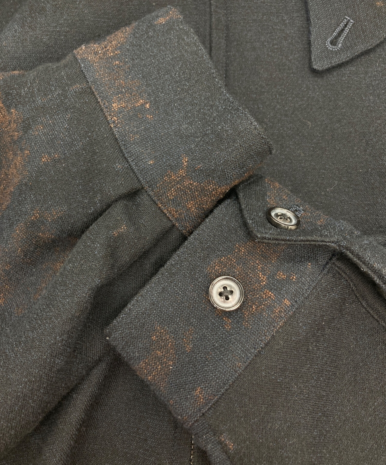 中古・古着通販】YOKE (ヨーク) JACQUARD LOOSED ZIP BLOUSON/ブルゾン