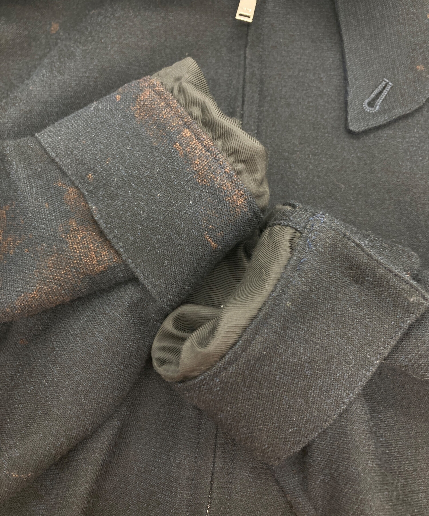 中古・古着通販】YOKE (ヨーク) JACQUARD LOOSED ZIP BLOUSON/ブルゾン