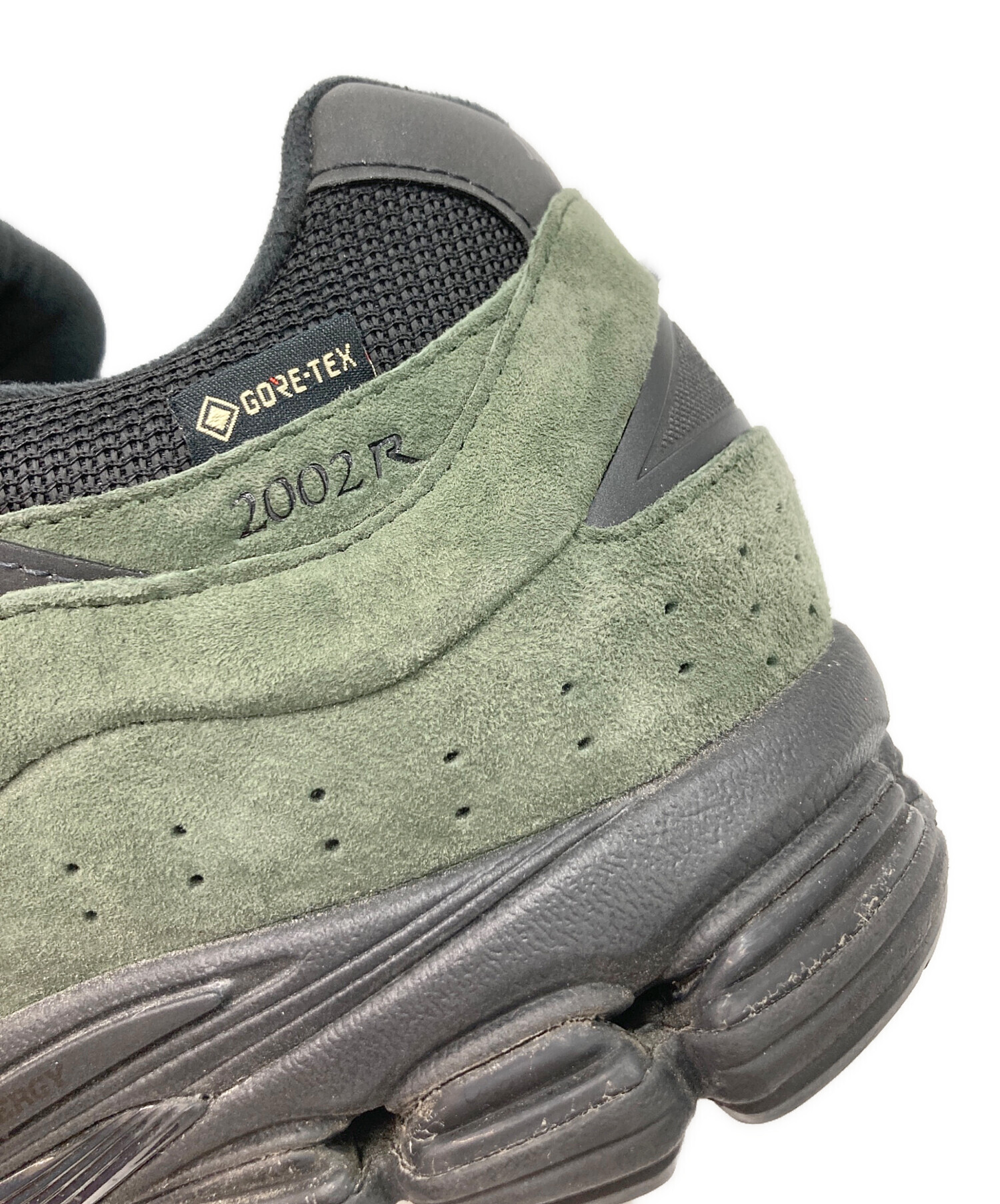 new balance ニューバランス/2002RJC/グレー/グリーン/サイズ:26.5cm/ABランク/75【中古】 中古・古着通販】NEW BALANCE (ニューバランス) JJJJound (ジョウンド