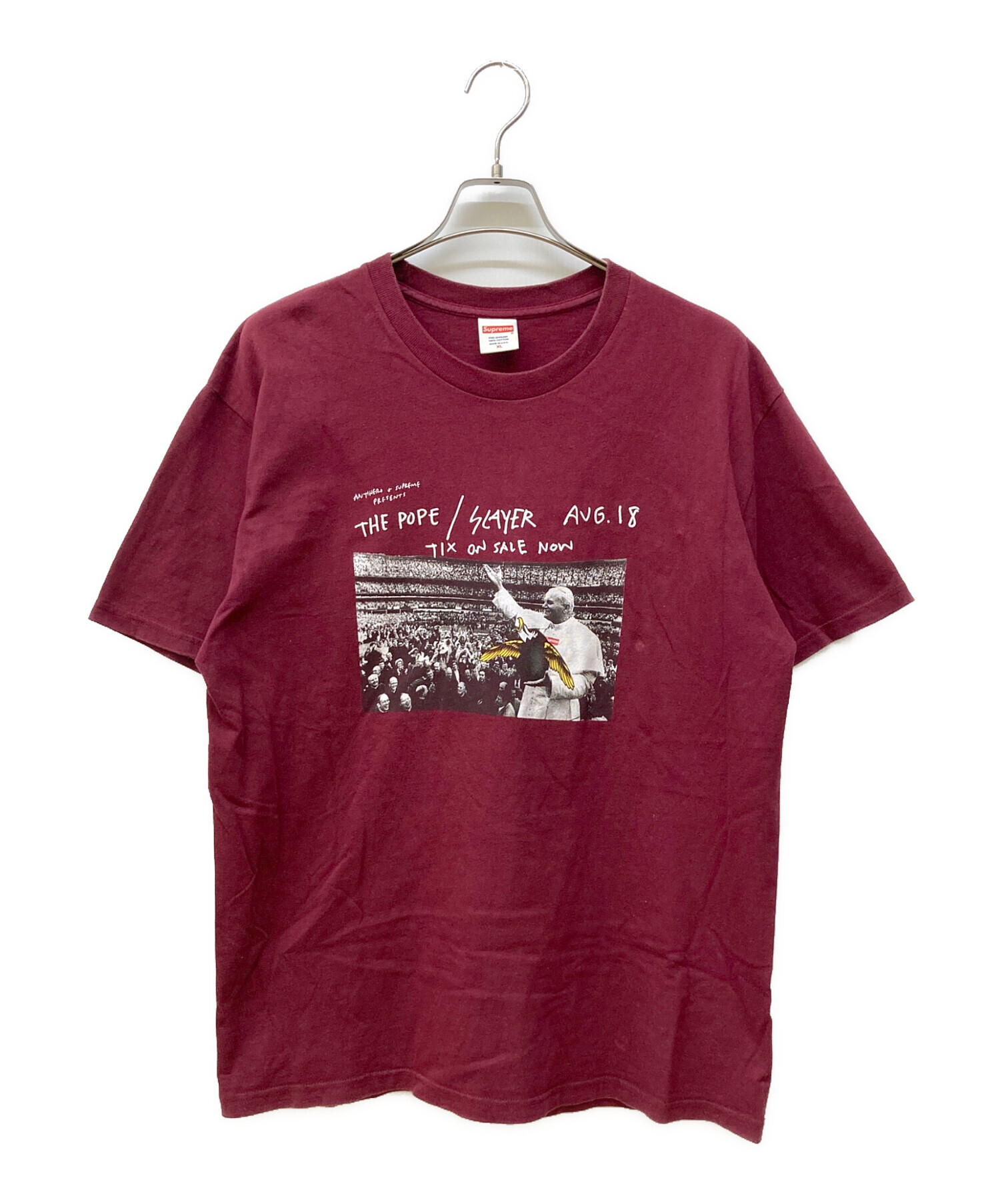 中古・古着通販】SUPREME (シュプリーム) ANTIHERO Pope Tee/プリントT 