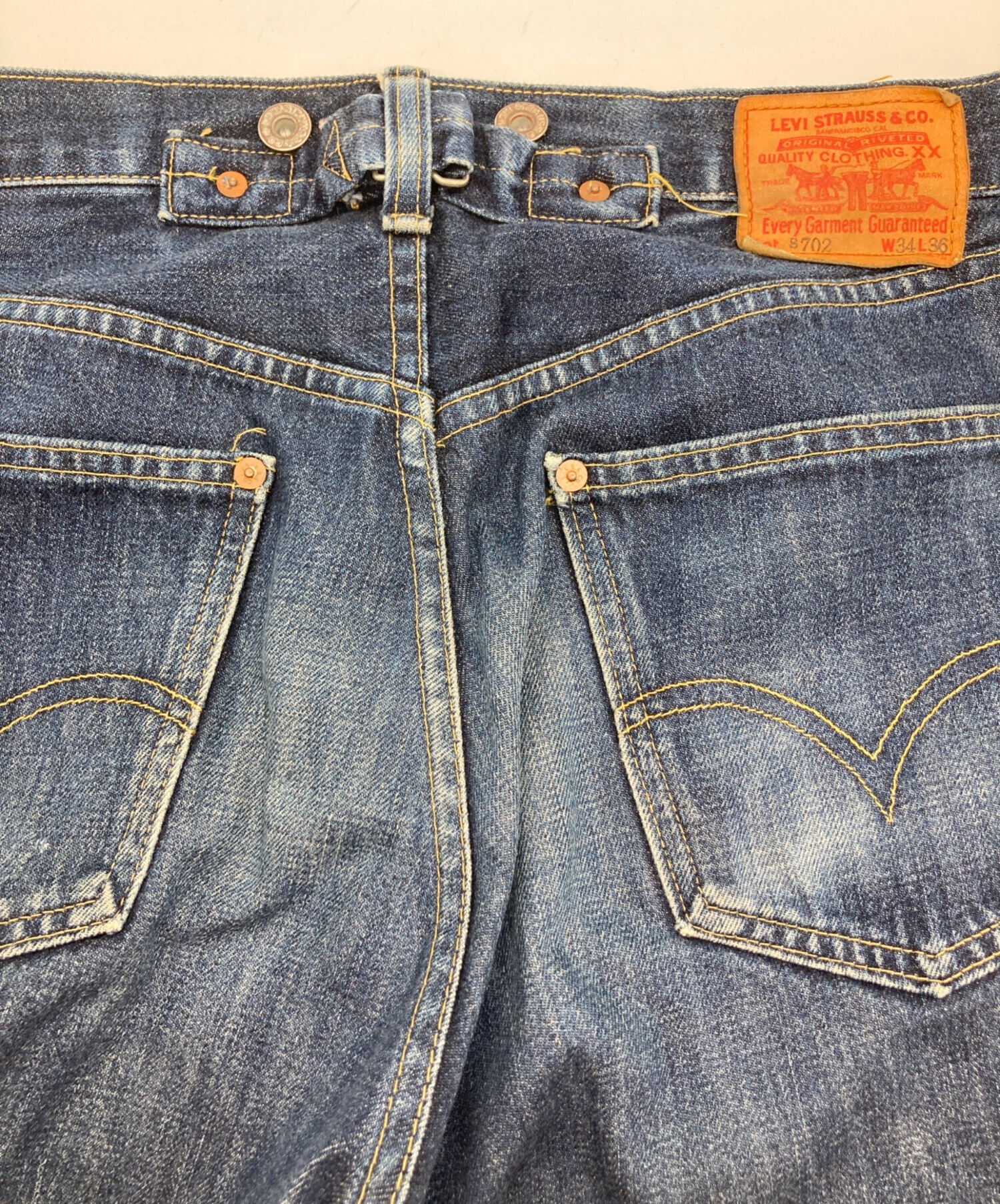 中古・古着通販】LEVI'S (リーバイス) S702-XX復刻デニムパンツ