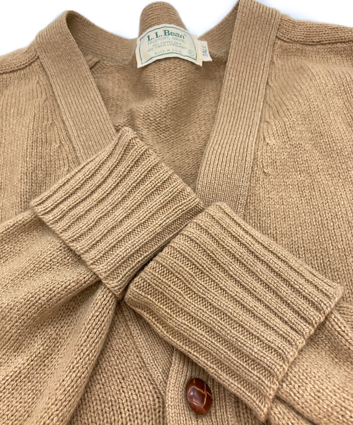 中古・古着通販】L.L.Bean (エルエルビーン) エルボーパッチニット