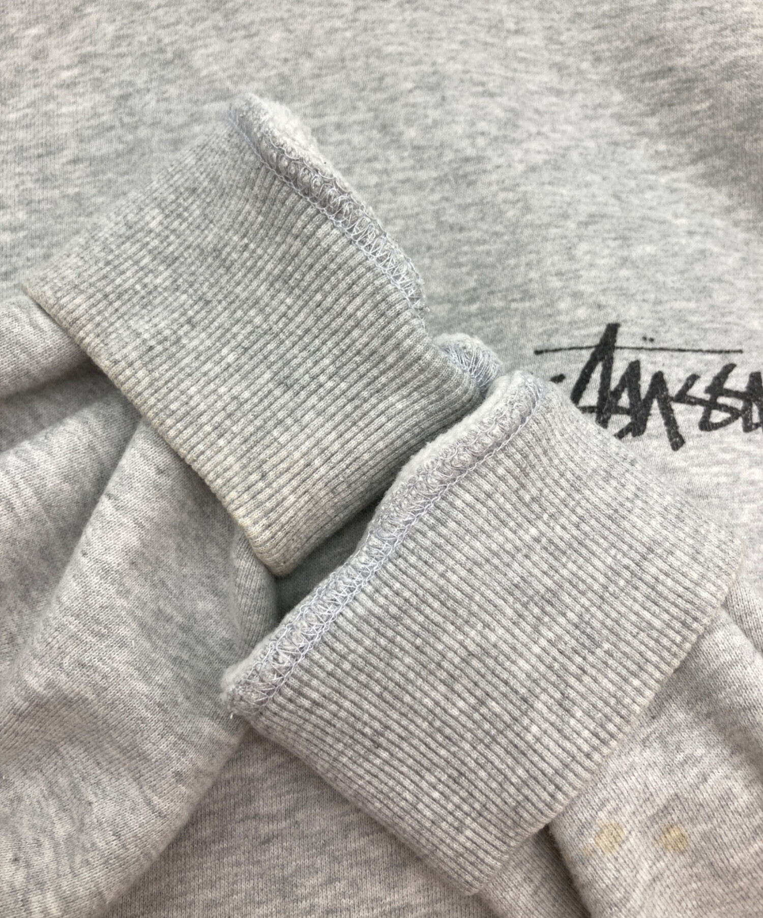 stussy (ステューシー) ダイスプリントパーカー グレー サイズ:Ⅿ