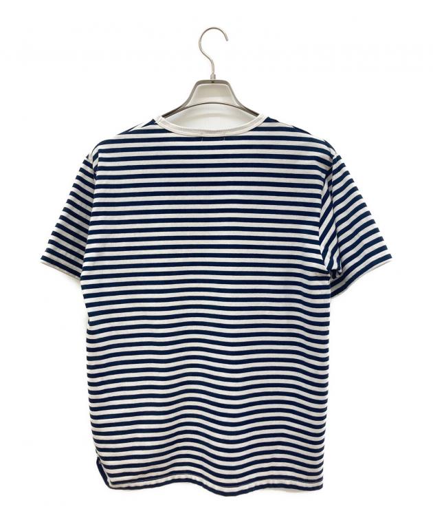 中古・古着通販】nanamica (ナナミカ) COOLMAX STRIPE JERSEY TEE/T