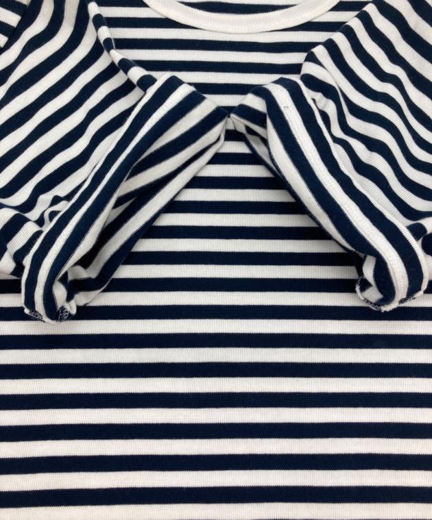 中古・古着通販】nanamica (ナナミカ) COOLMAX STRIPE JERSEY TEE/T
