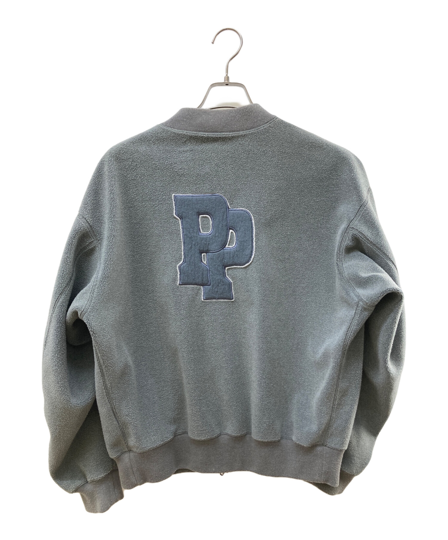 中古・古着通販】PAPAS (パパス) スタジャン グレー サイズ:Ⅿ