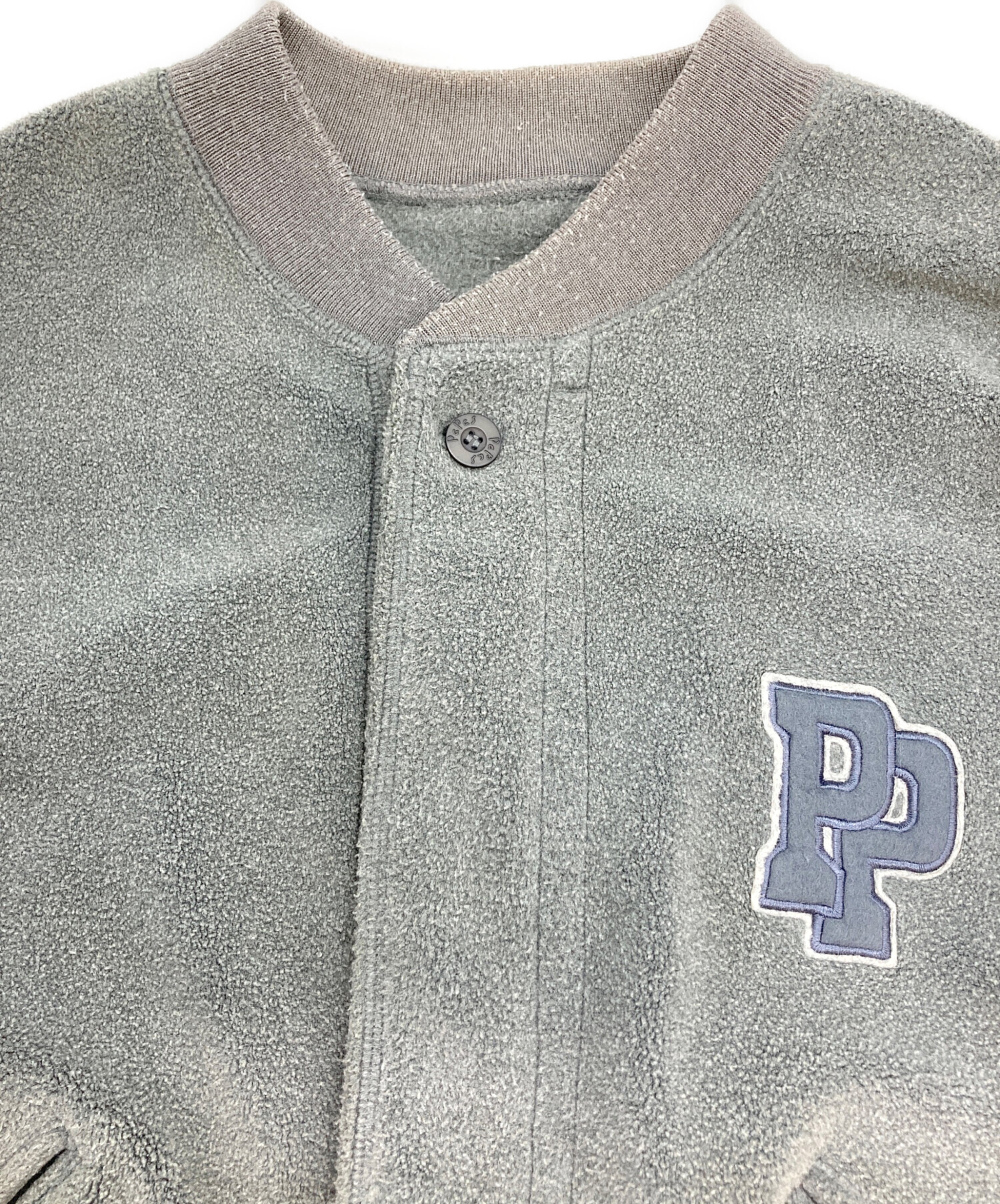 中古・古着通販】PAPAS (パパス) スタジャン グレー サイズ:Ⅿ